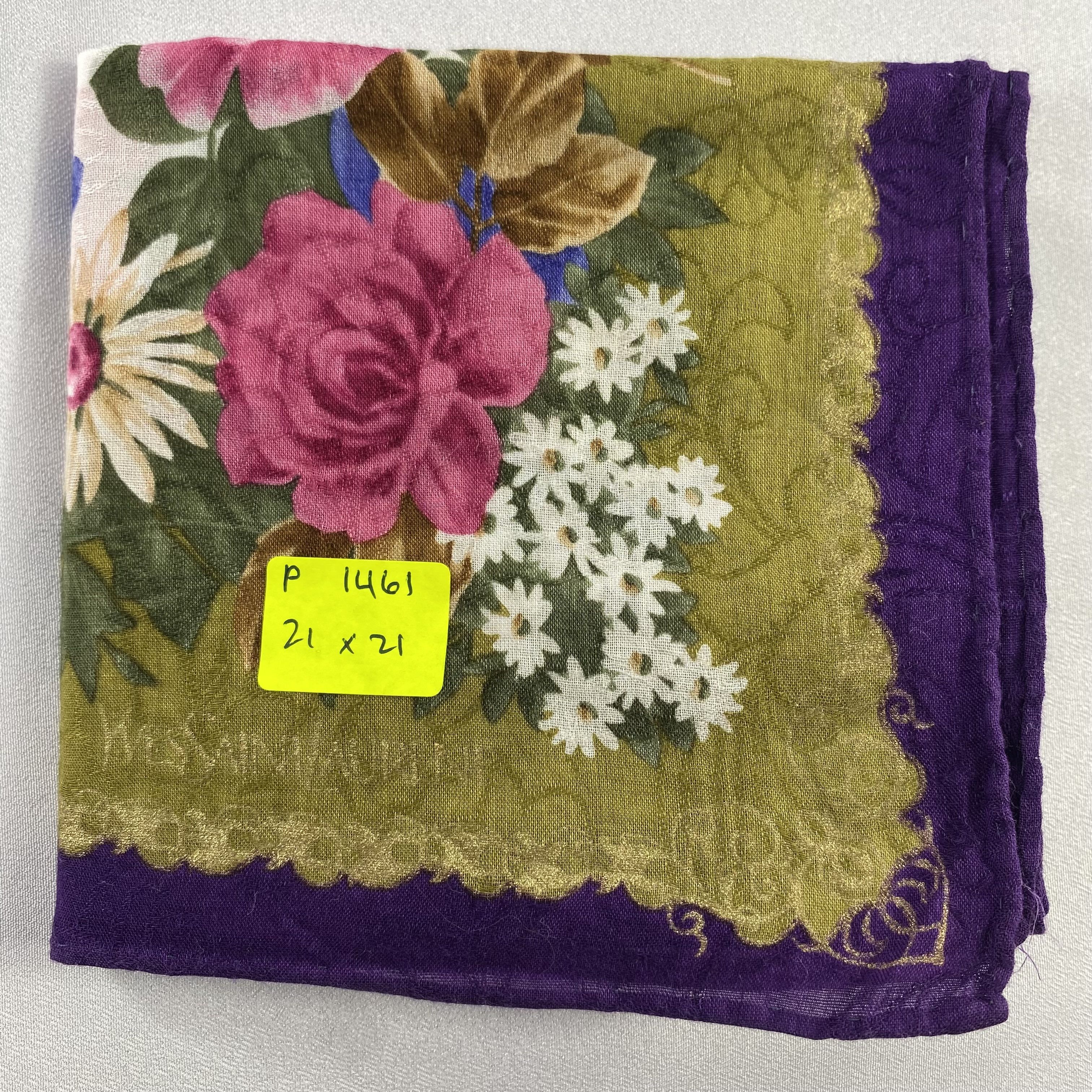 Vintage Yves Saint Laurent Handkerchief / Neckerchief-P1461 Size ONE SIZE - 5 Thumbnail