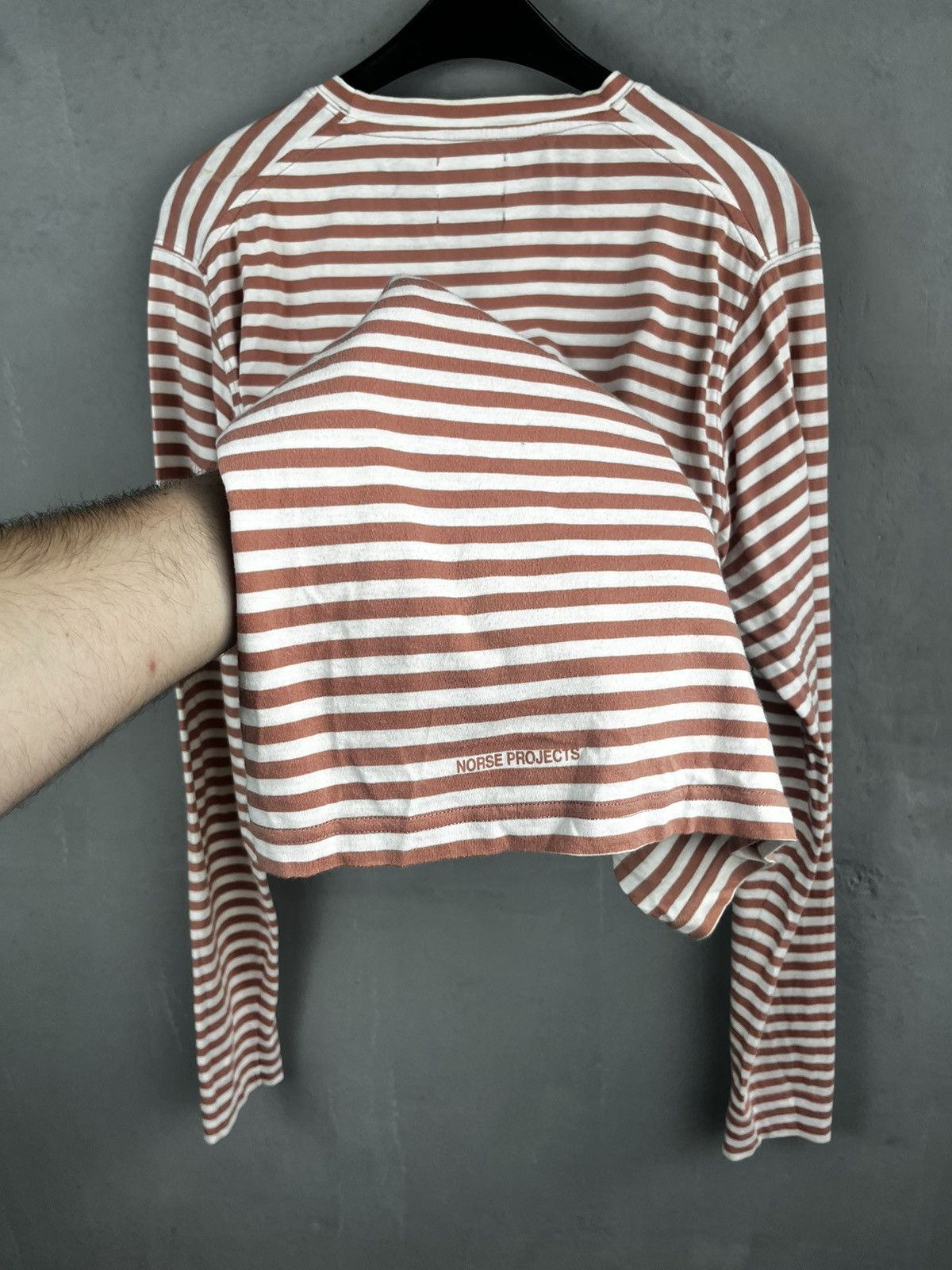 Norse Projects × Vintage Norse Projects Striped Sweatshirt Size US XL / EU 56 / 4 - 16 Thumbnail