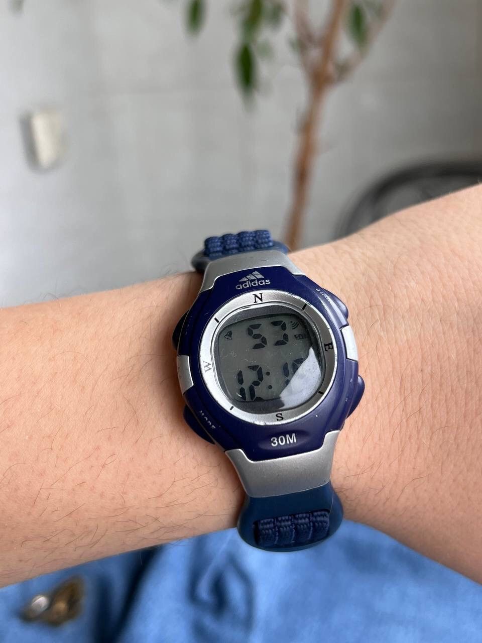 Adidas × Vintage Adidas Digital Watch Electronic Outdoor Streetwear 1990s Size ONE SIZE - 9 Thumbnail