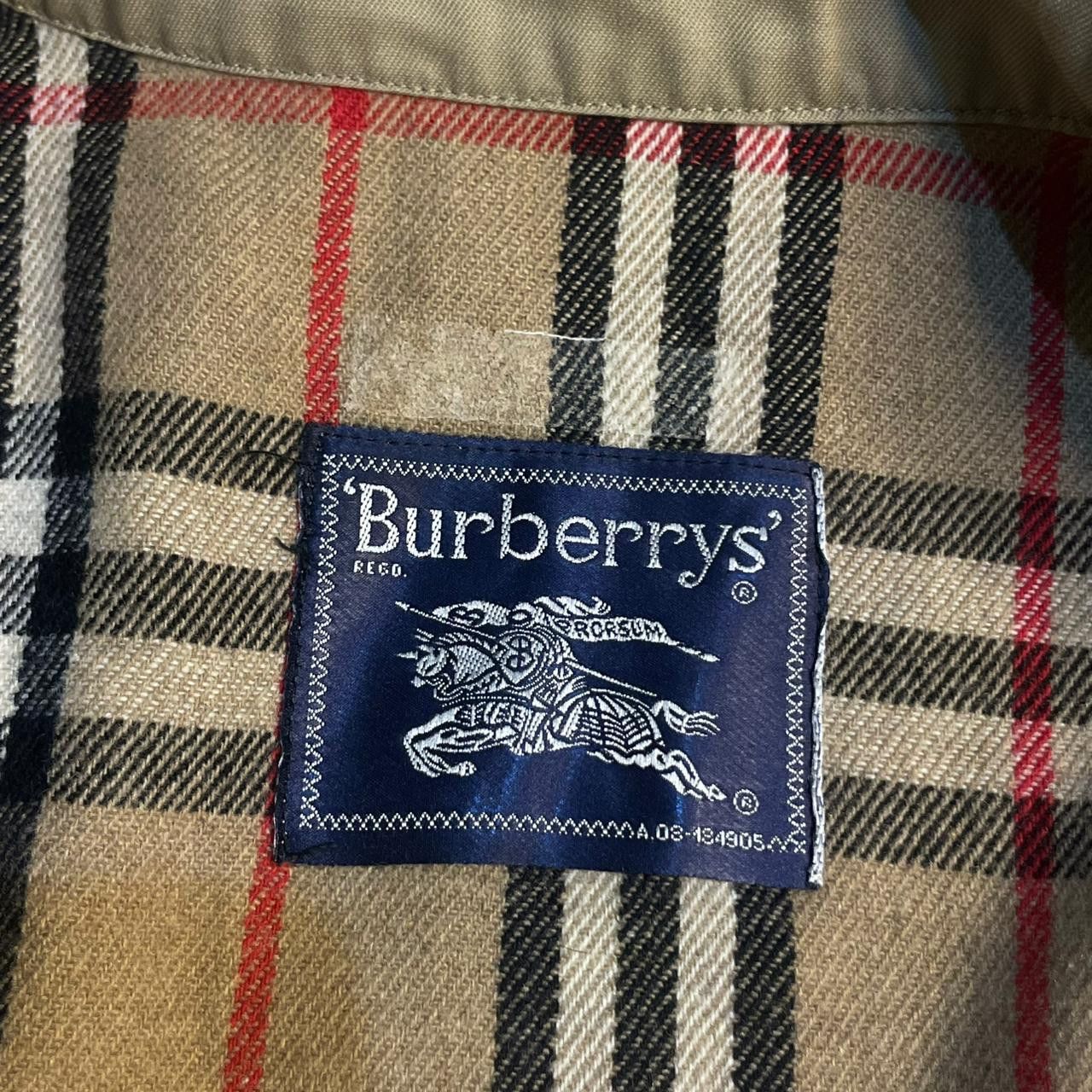 Burberry VINTEGE BURBERRY bomber jacket NOVA CHECK cotton men biege Size US M / EU 48-50 / 2 - 6 Thumbnail