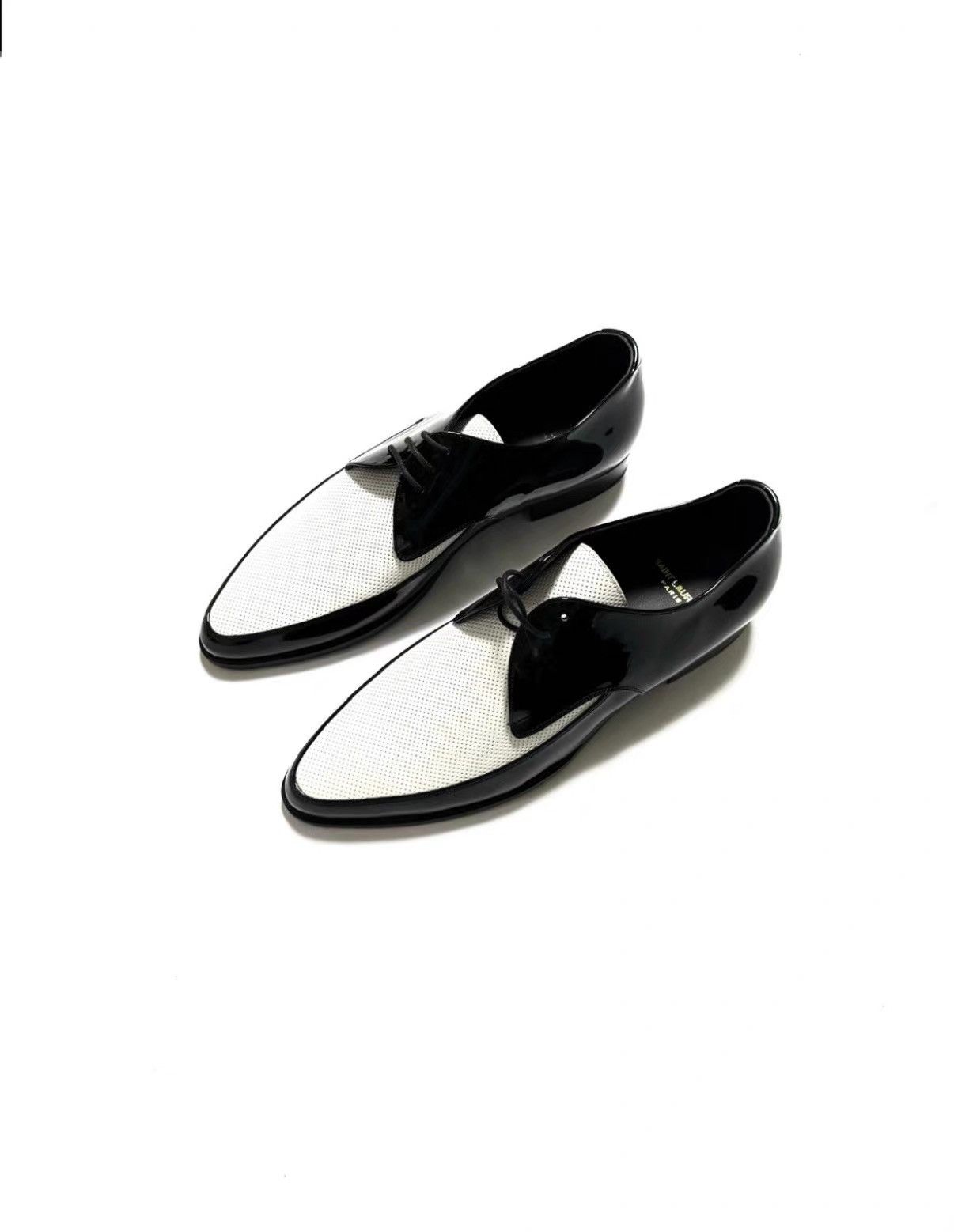 Saint Laurent Paris Saint Laurent Color-block Leather Shoes K33 Size US 7 / EU 40 - 4 Thumbnail