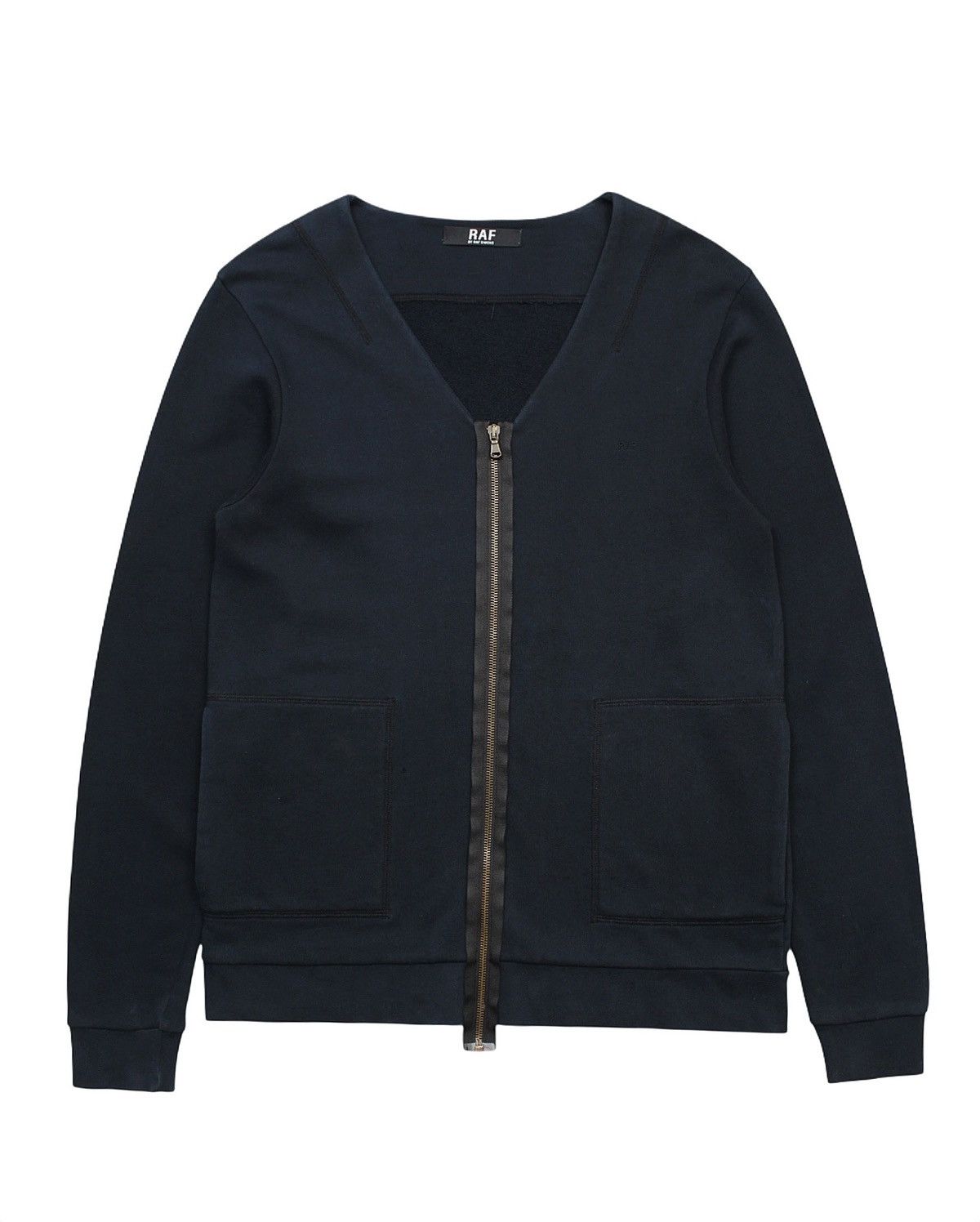 raf simons ZIPPER ニット　厚手 Raf Simons Zip Jacket | Grailed