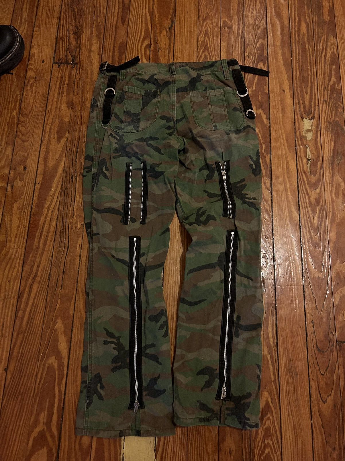 Tripp NYC Tripp NYC camouflage pants Size 34" / US 12 / IT 48 - 2 Thumbnail
