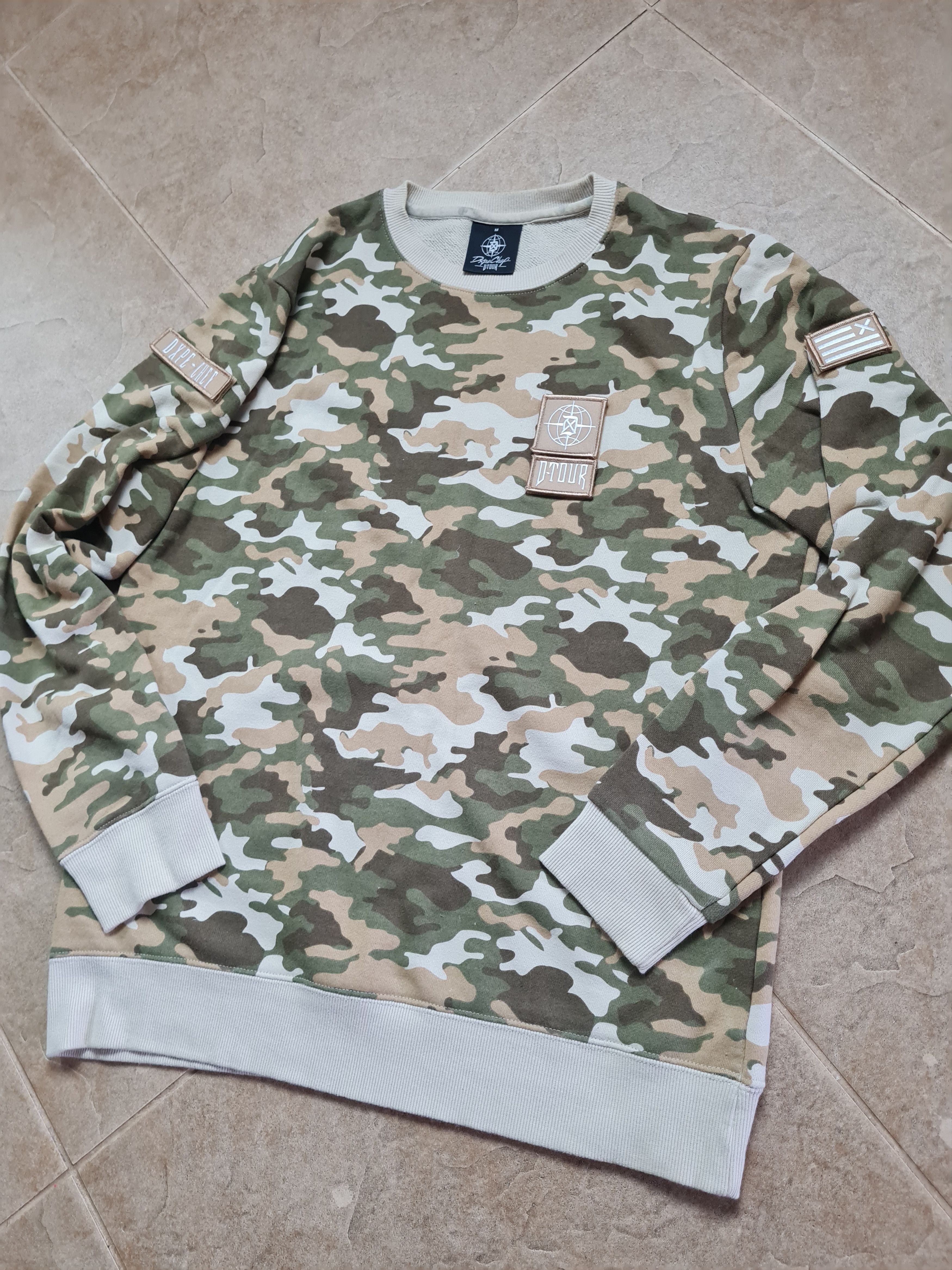 Dxpe Chef SWEATSHIRT DOPE CHEF CHAKI - SIZE M - DXPECHEF D-TOUR Size US M / EU 48-50 / 2 - 4 Thumbnail