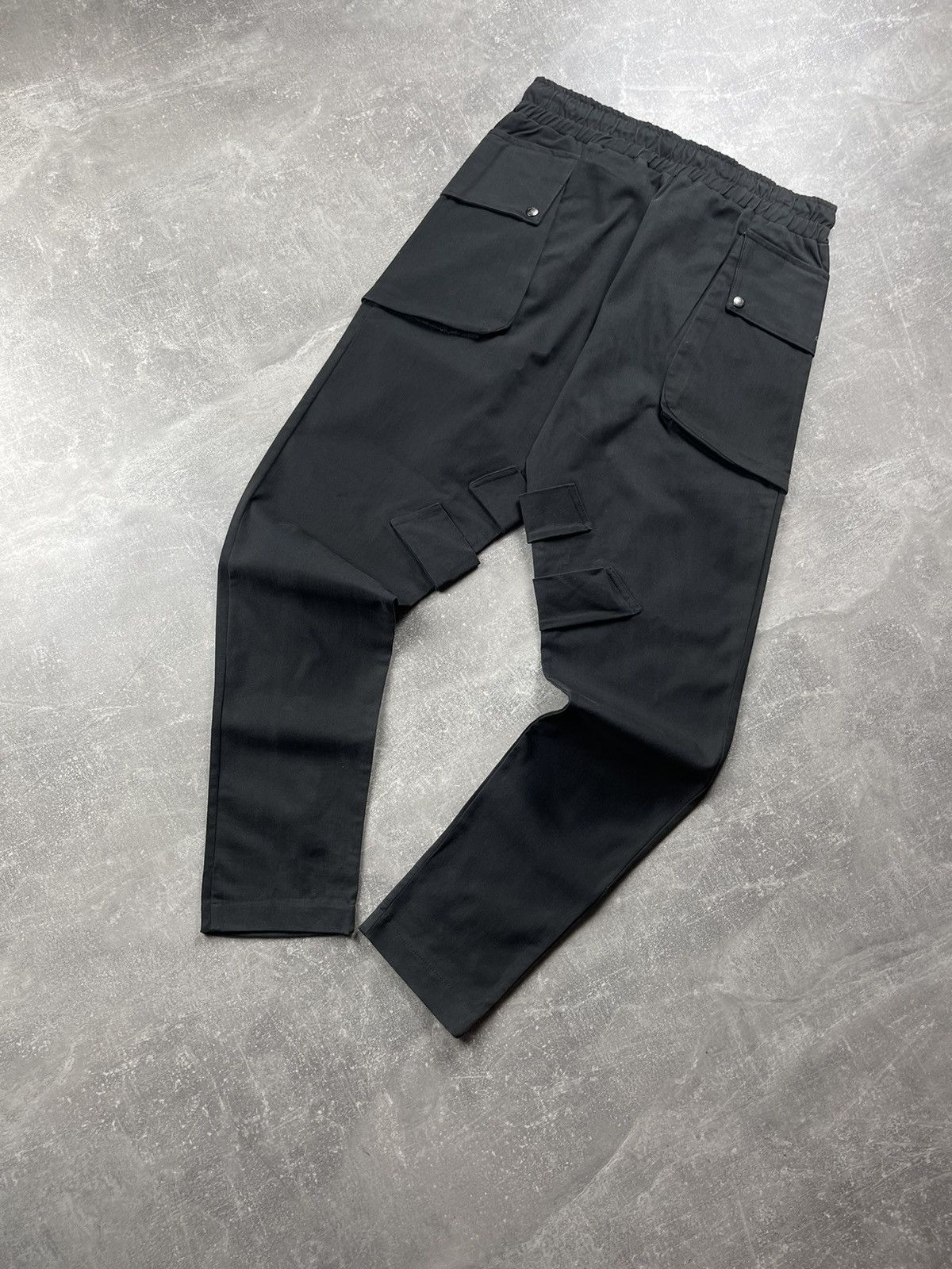 Other Avant Garde BKCS Cargo Jogger Pants Asfalto Black Size S Size US 29 - 8 Thumbnail