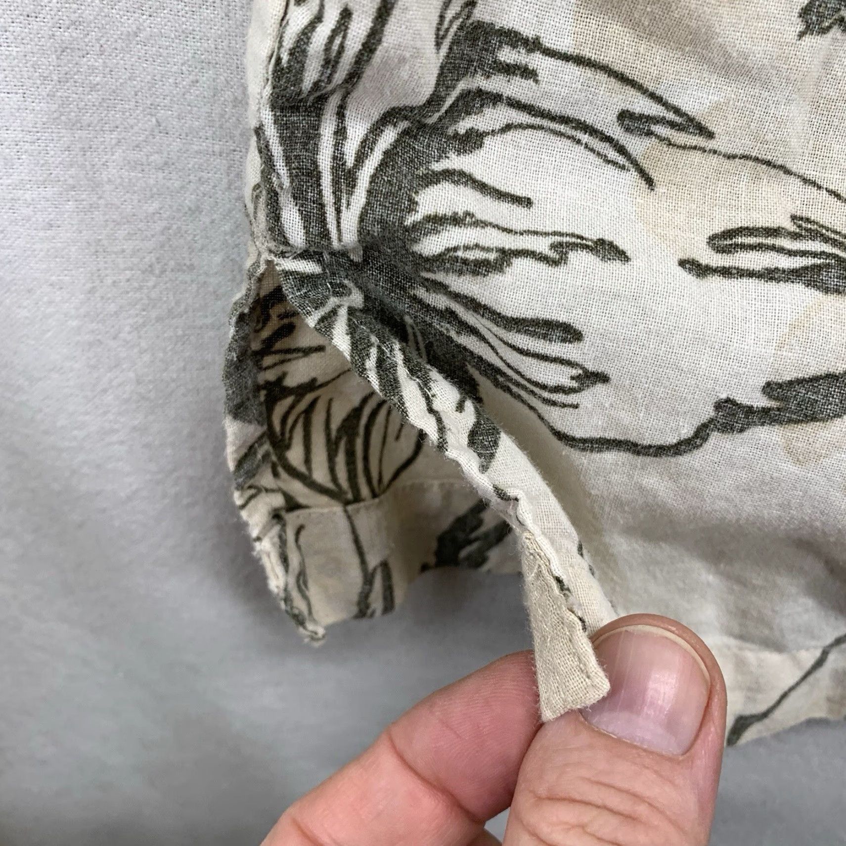 Panama Jack Panama Jack Hawaiian Shirt 2XL Beige Floral Button-Up Short Sleeve Mens 80s 90s Tropical Size US XXL / EU 58 / 5 - 5 Thumbnail