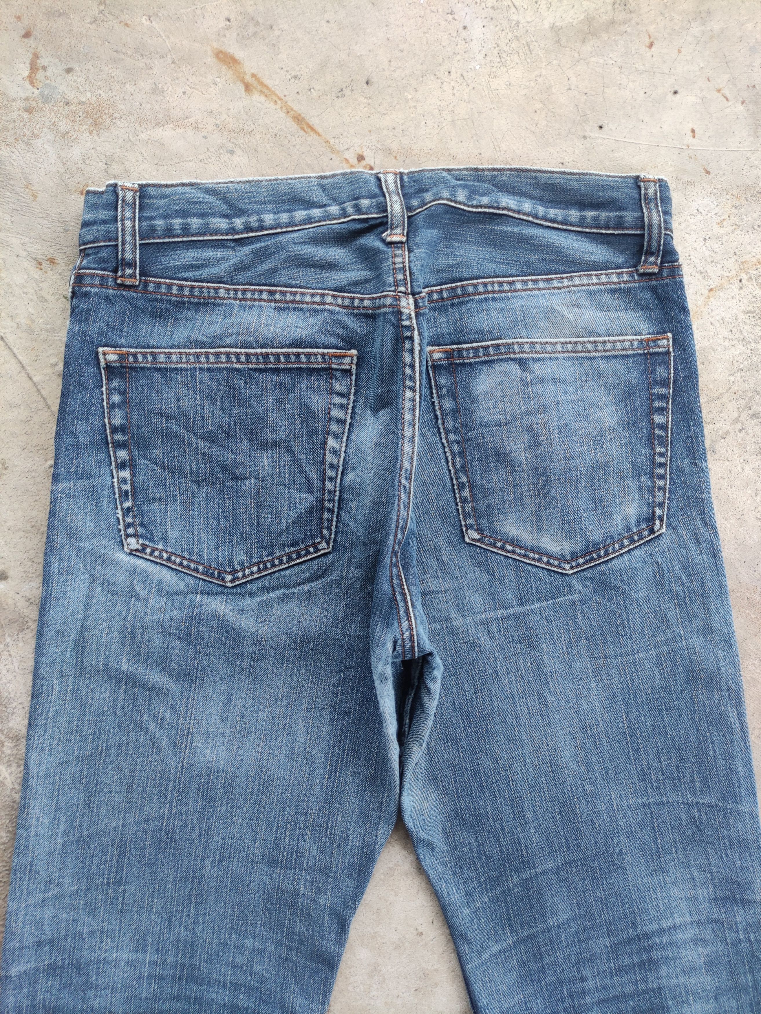 Japanese Brand Vintage Japanese Denim Distressed Faded Jean W33 Size US 33 - 9 Thumbnail