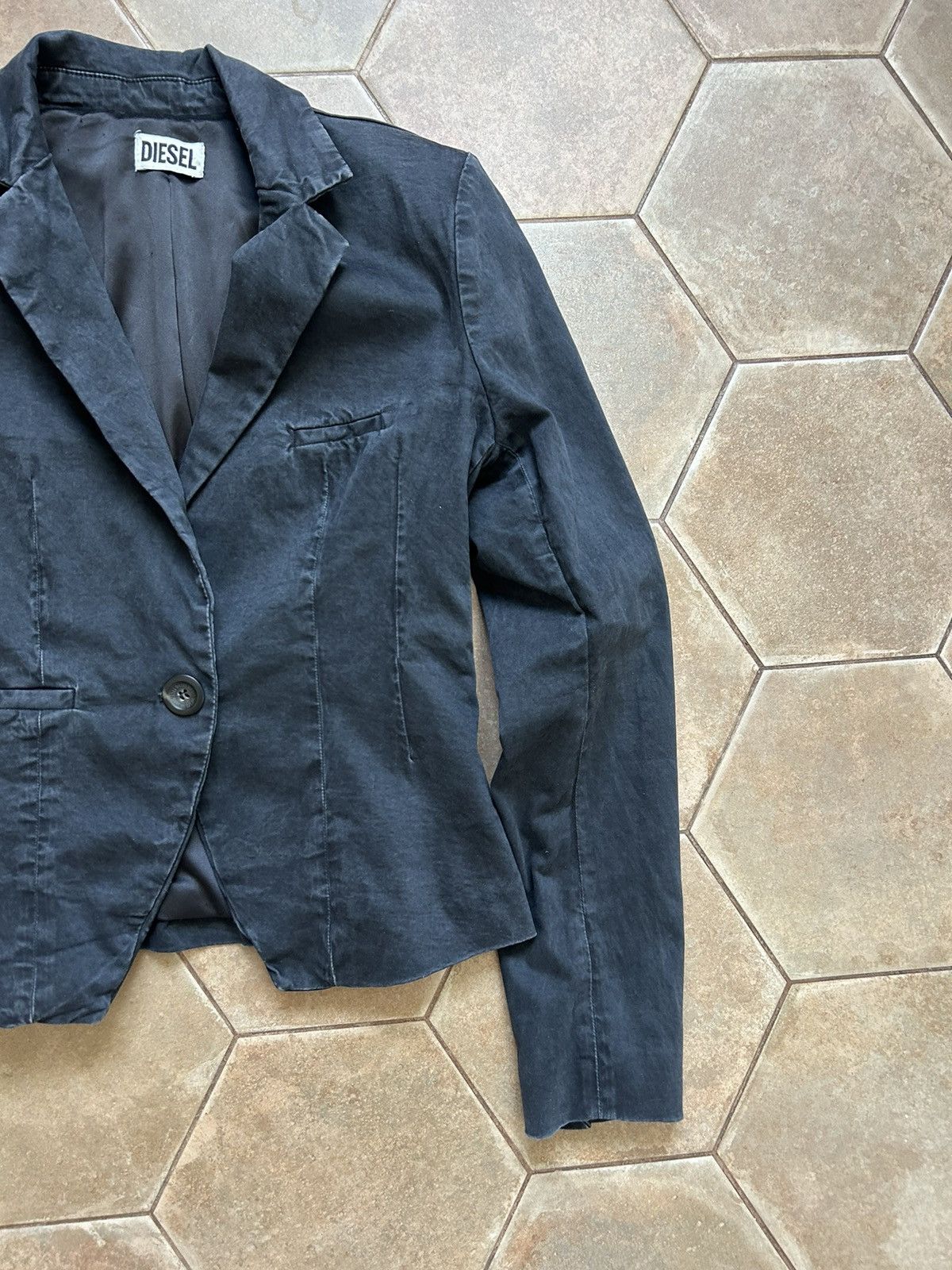 Diesel × Vintage Y2K Diesel Jacket Military Style 2000s 00 vintage Size S / US 4 / IT 40 - 3 Thumbnail