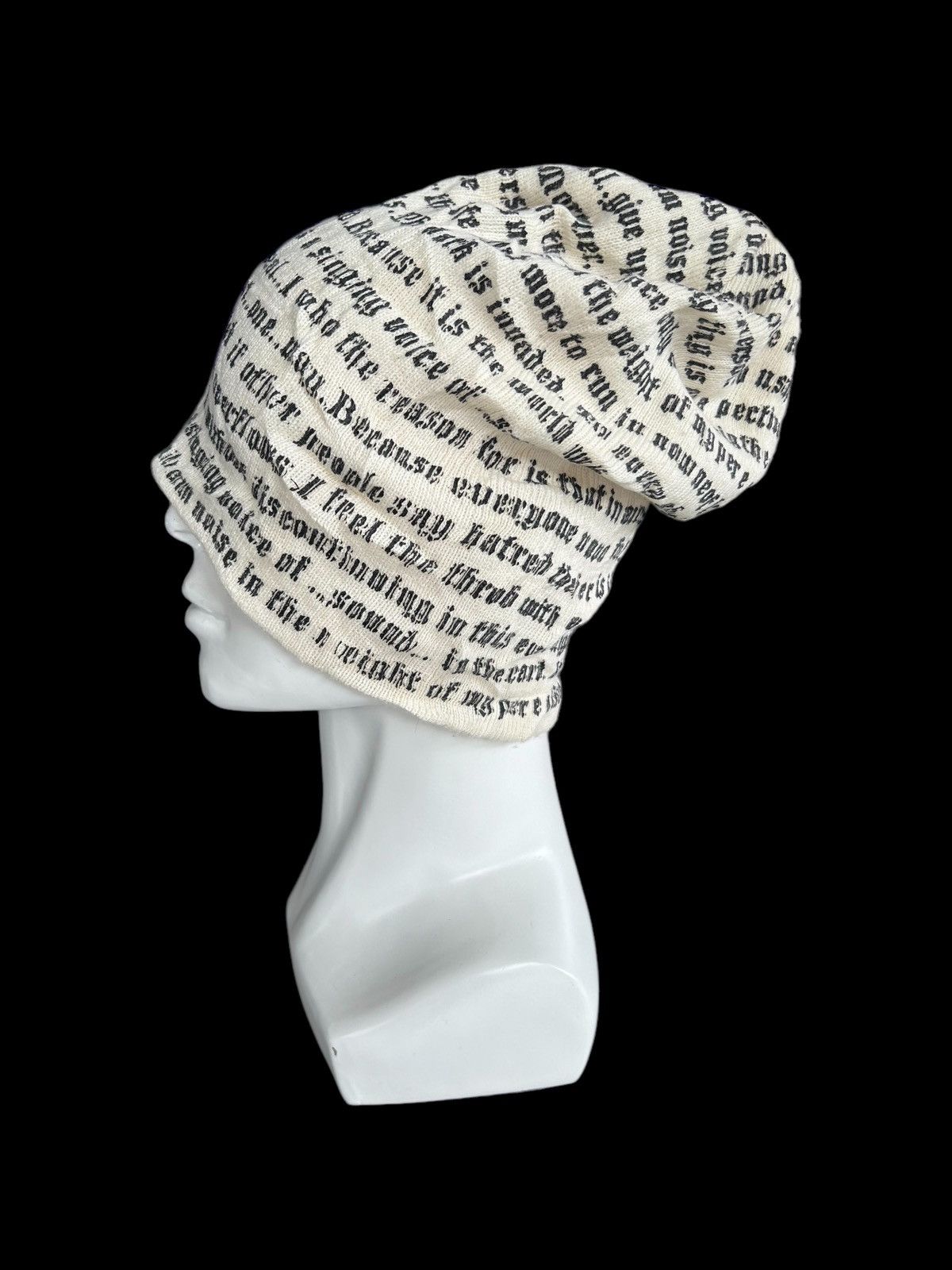 14th Addiction × Hysteric Glamour × Japanese Brand Japanese Punk Bondage Style Beanie Hats Rare Deisign🎌☠️☠️ Size ONE SIZE - 3 Thumbnail