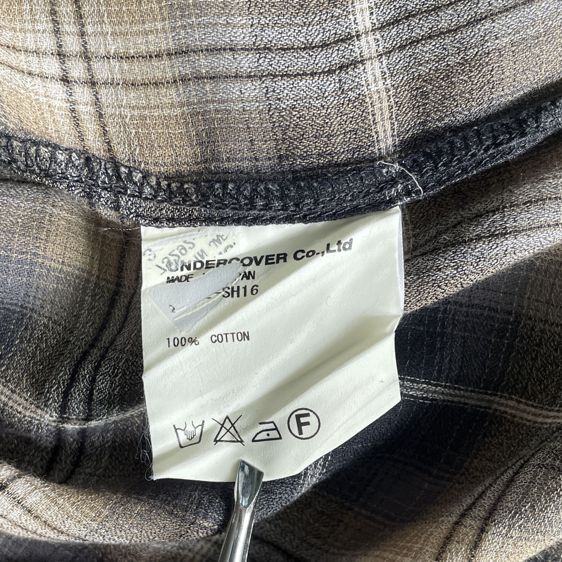 Undercover Undercover Jun Takahashi Plaid Shortsleeves Shirt Size US M / EU 48-50 / 2 - 9 Thumbnail