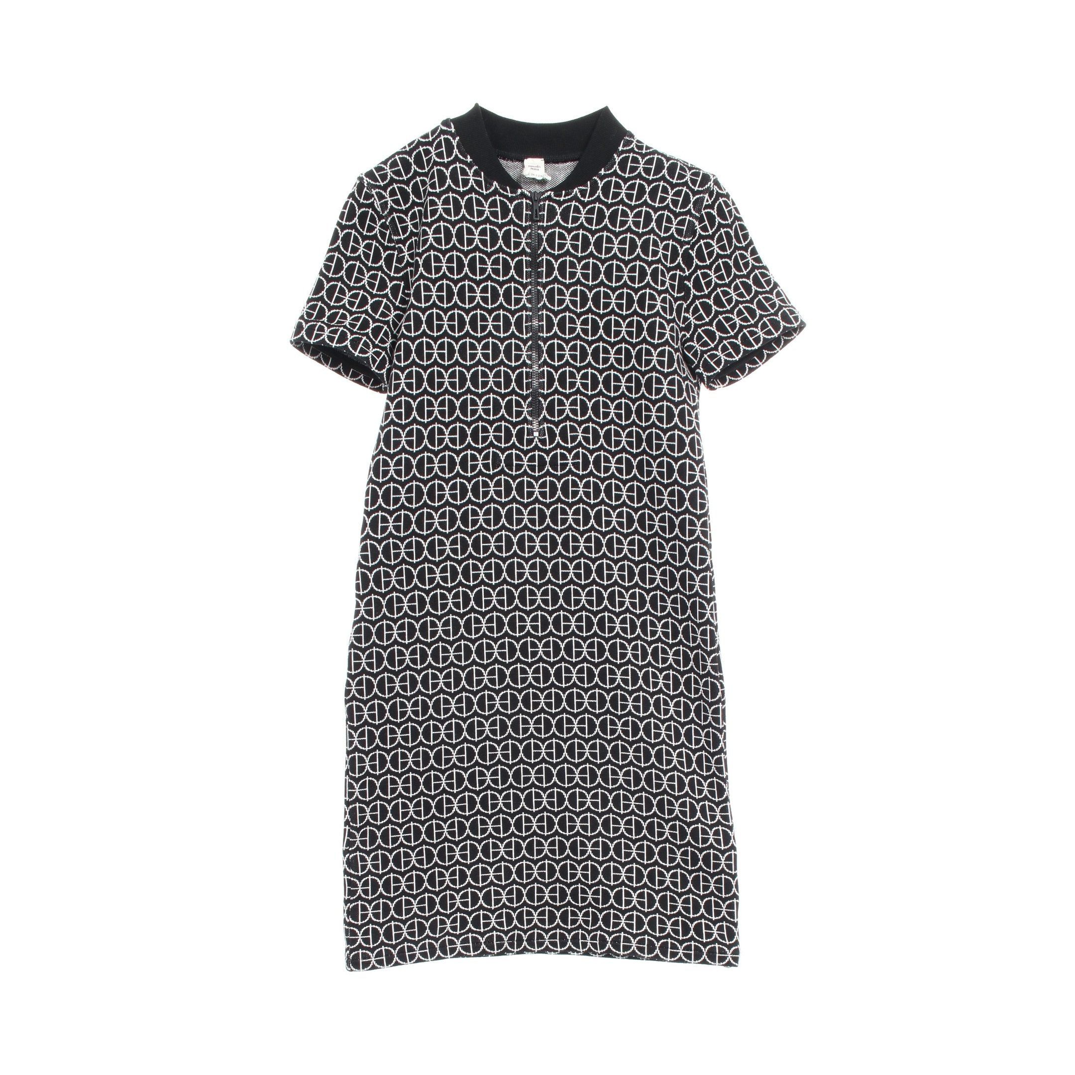 Hermes Hermes Half Zip One Piece Cotton Black White Size ONE SIZE - 1 Thumbnail