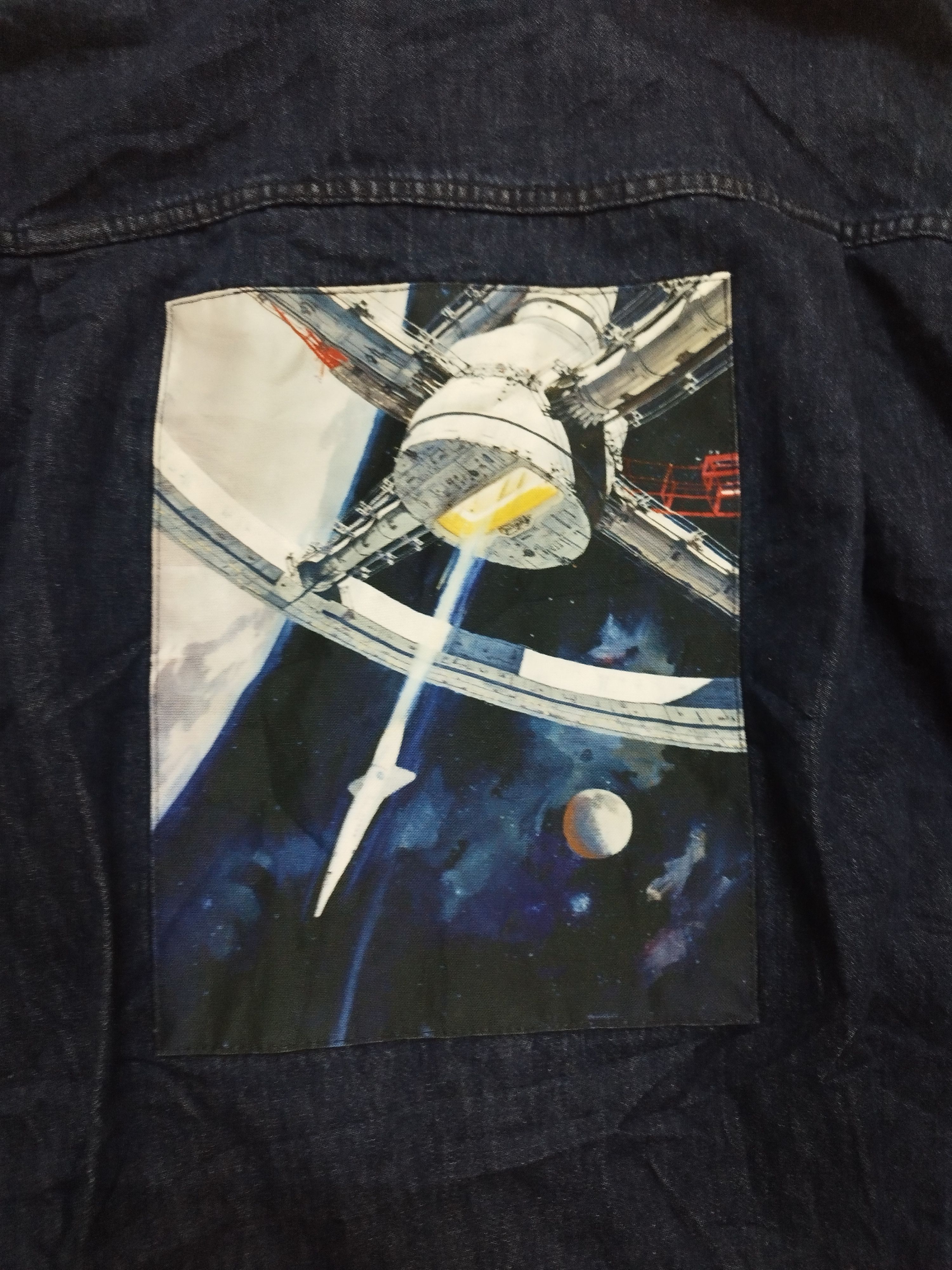 GU × Undercover Space Odyssey Denim Jacket Size US XL / EU 56 / 4 - 7 Thumbnail