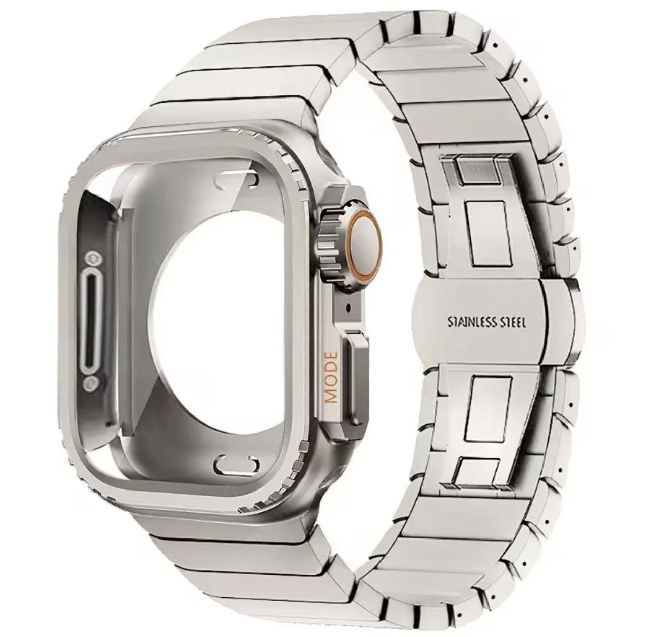 Jewelry Case+Strap for Apple Watch Band- Silver - 44 Mm Size ONE SIZE - 11 Thumbnail