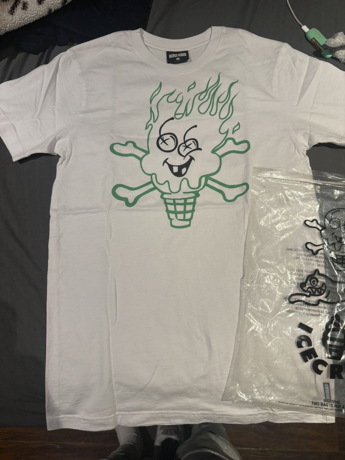 Icecream Ice Cream Sad Cone Tee Size US S / EU 44-46 / 1 - 1 Thumbnail