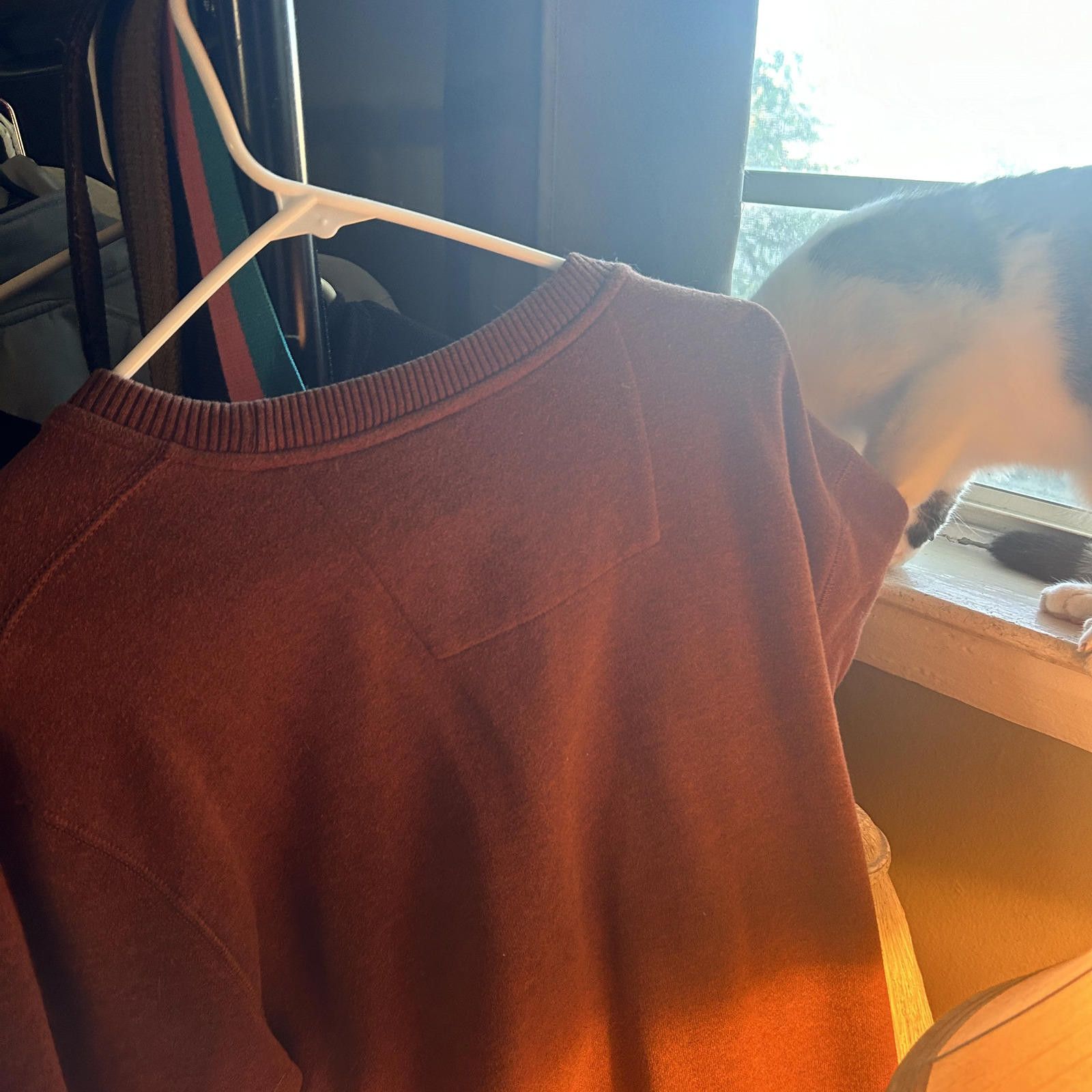 Arrow Arrow Men's Cozy Rust Sweater - Size Large Size US L / EU 52-54 / 3 - 4 Thumbnail