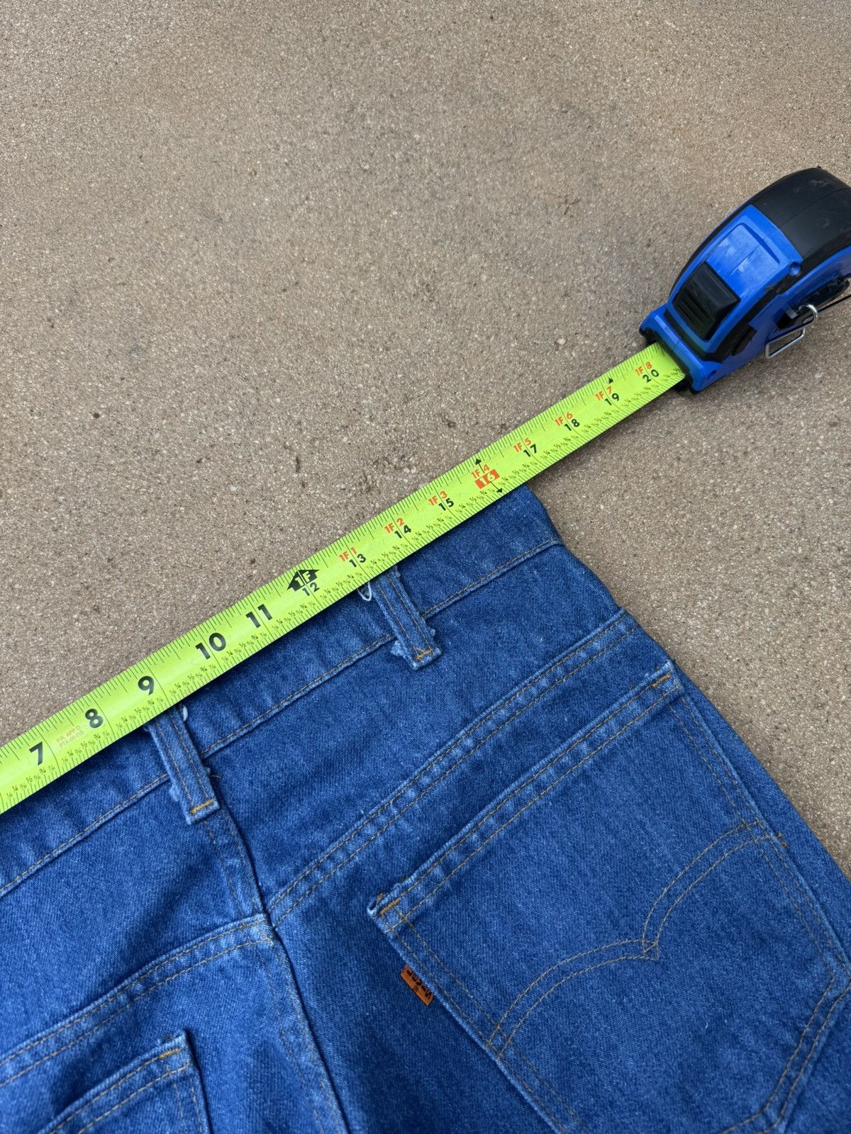 Levi's × Vintage Vtg 70’s Levi’s 646 Orange Tab Bellbottom Flare Jeans 33x29 Size US 33 - 9 Thumbnail