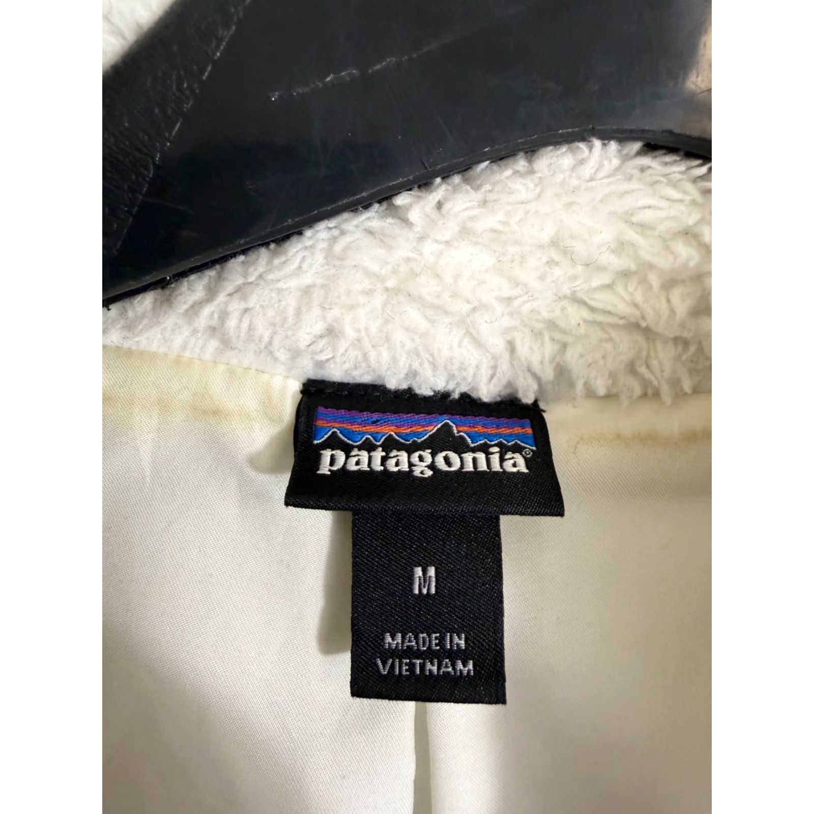 Patagonia Patagonia Los Gatos Vest Womens M White Sherpa Fleece Full Zip Lined Thermal Sleeveless Pockets Size M / US 6-8 / IT 42-44 - 6 Thumbnail
