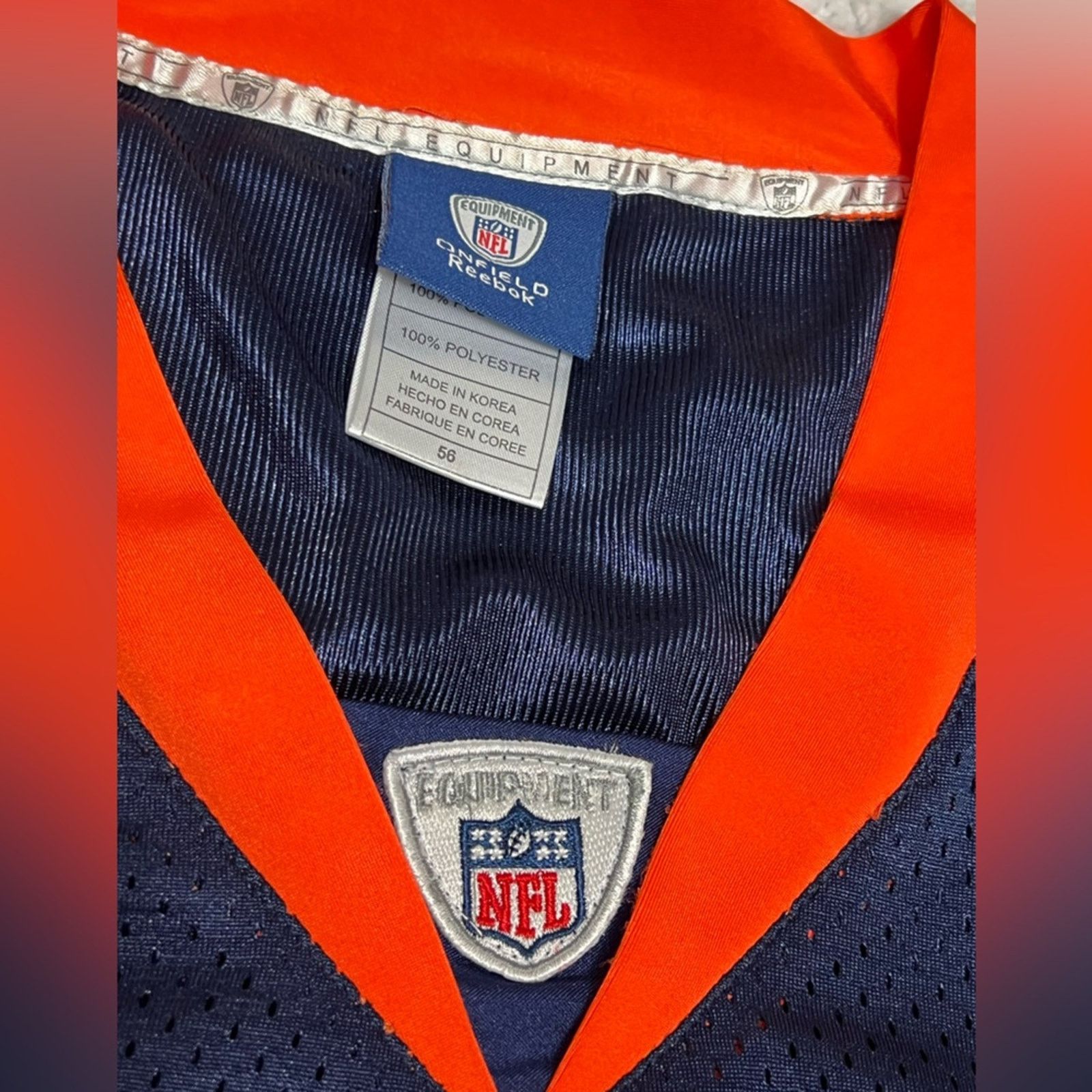 Reebok Denver Broncos Tim Tebow Reebok On Field Stitched Jersey 56 Size US XXL / EU 58 / 5 - 5 Thumbnail