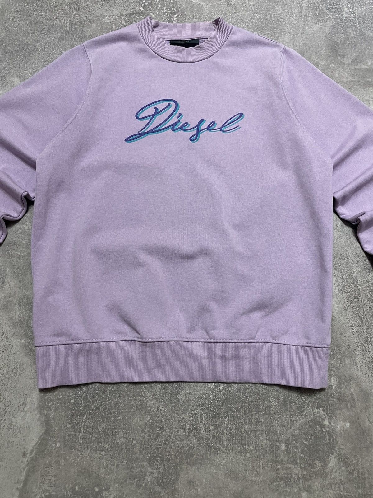 Diesel × Vintage Vintage Diesel Purple Sweatshirt Y2K Size S Size US S / EU 44-46 / 1 - 3 Thumbnail