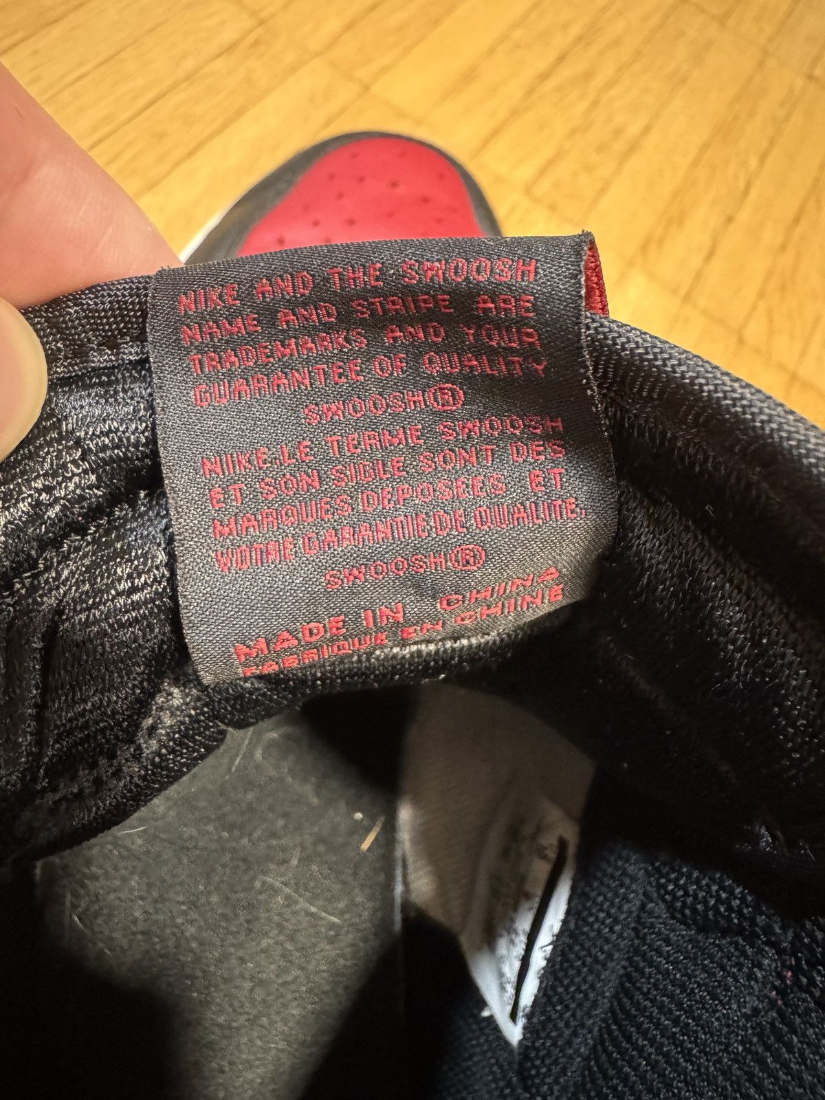 Jordan Brand × Nike Nike Air Jordan 1 High OG Bred Toe Size US 10 / EU 43 - 7 Thumbnail
