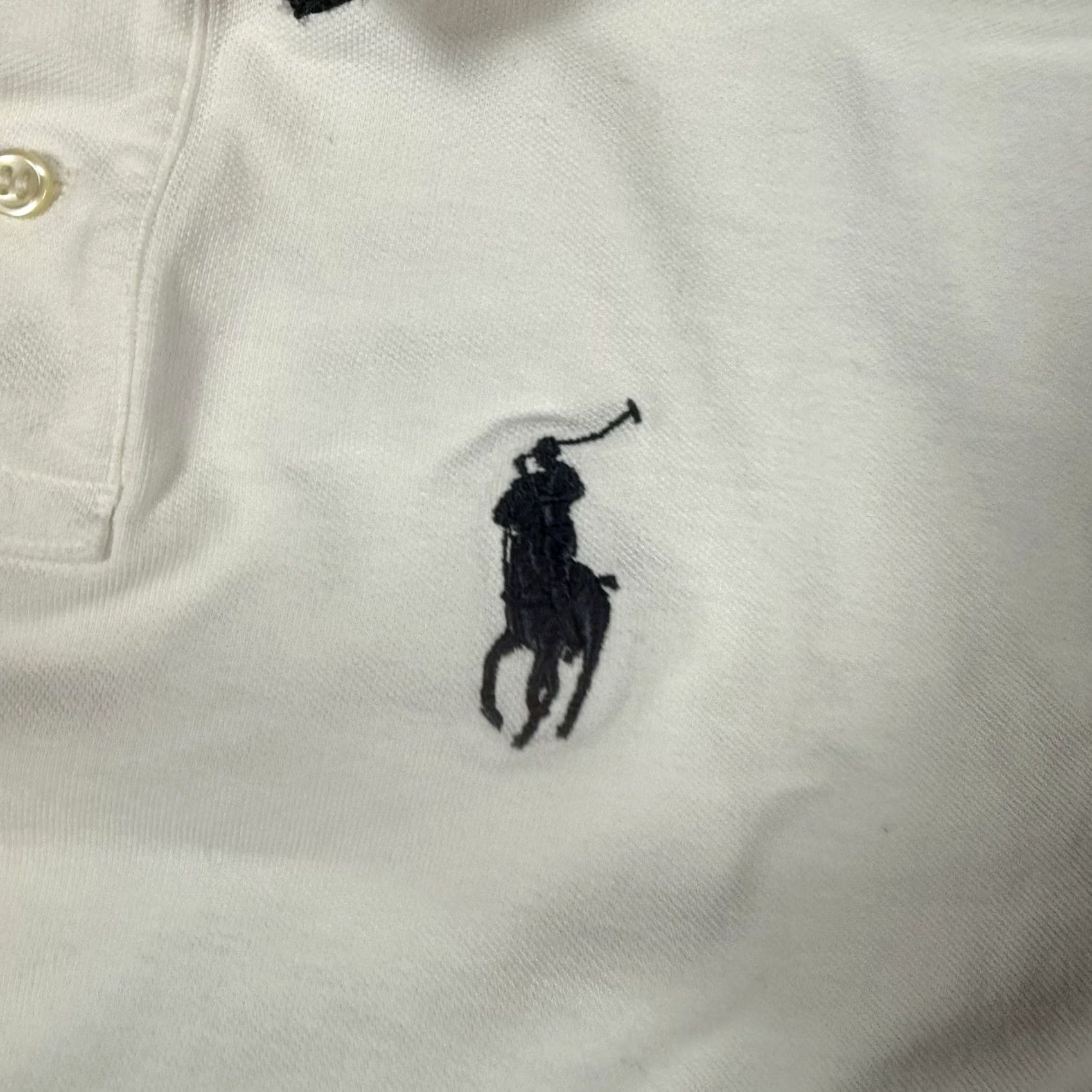Ralph Lauren VINTAGE Polo Ralph Lauren Shirt Mens Medium Slim White Blue Red Tipped Olympic Team 2020 Mens Size US M / EU 48-50 / 2 - 4 Thumbnail