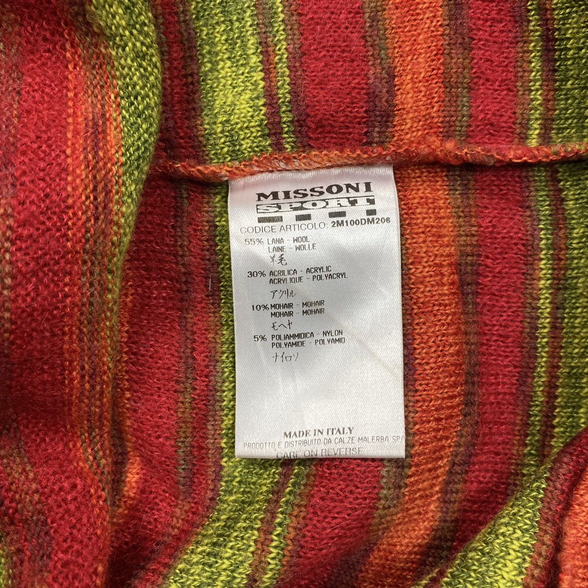 Missoni × Vintage missoni sport wool stripes knit sweater Size US S / EU 44-46 / 1 - 7 Thumbnail