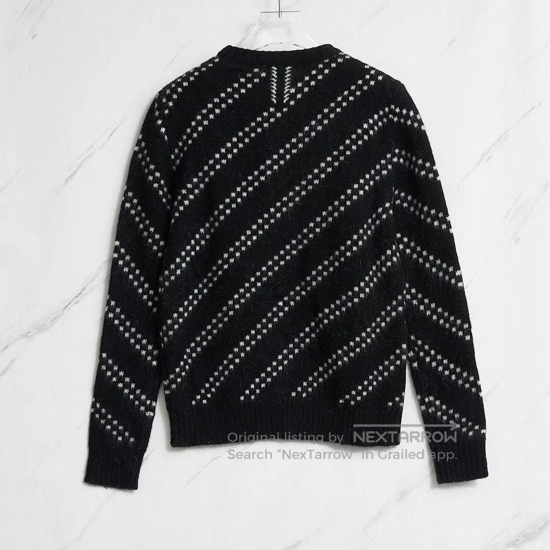 Saint Laurent Paris Saint Laurent Men's Zigzag Knit Sweater. Size US M / EU 48-50 / 2 - 4 Thumbnail