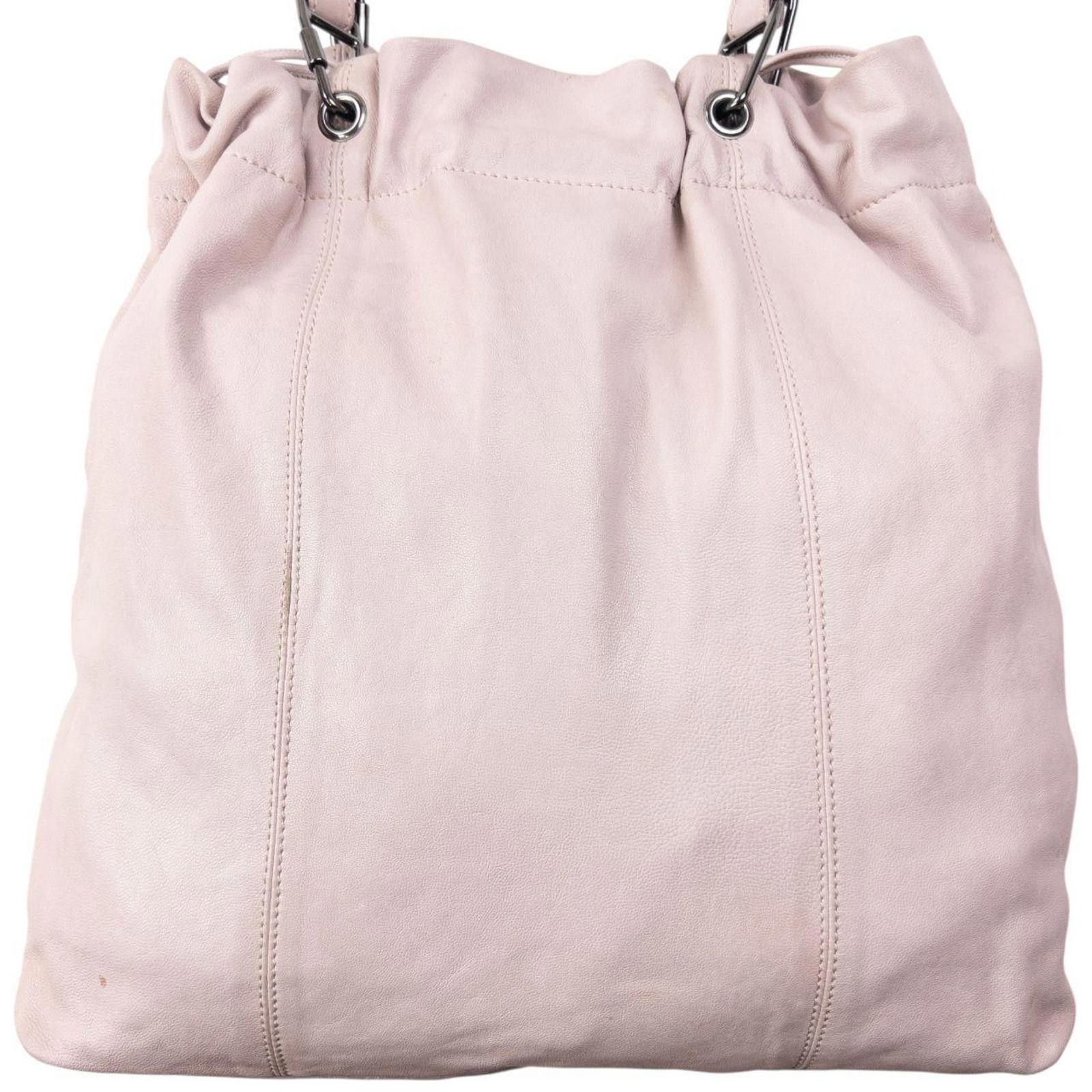 Burberry Vintage 2000s Burberry Leather Bucket Shoulder Bag Size ONE SIZE - 4 Thumbnail