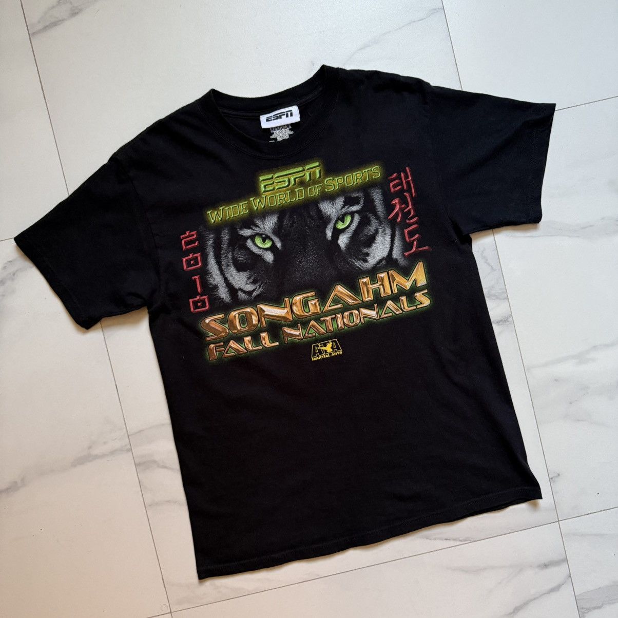 Hanes Vintage ESPN Songahm Fall Nationals Taekwondo T-Shirt Size US M / EU 48-50 / 2 - 3 Thumbnail