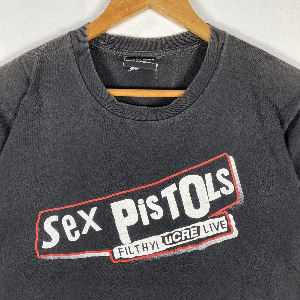 Band Tees × Vintage Vintage SEX PISTOLS Filthy Lucre Live Band Tee Size US S / EU 44-46 / 1 - 3 Thumbnail