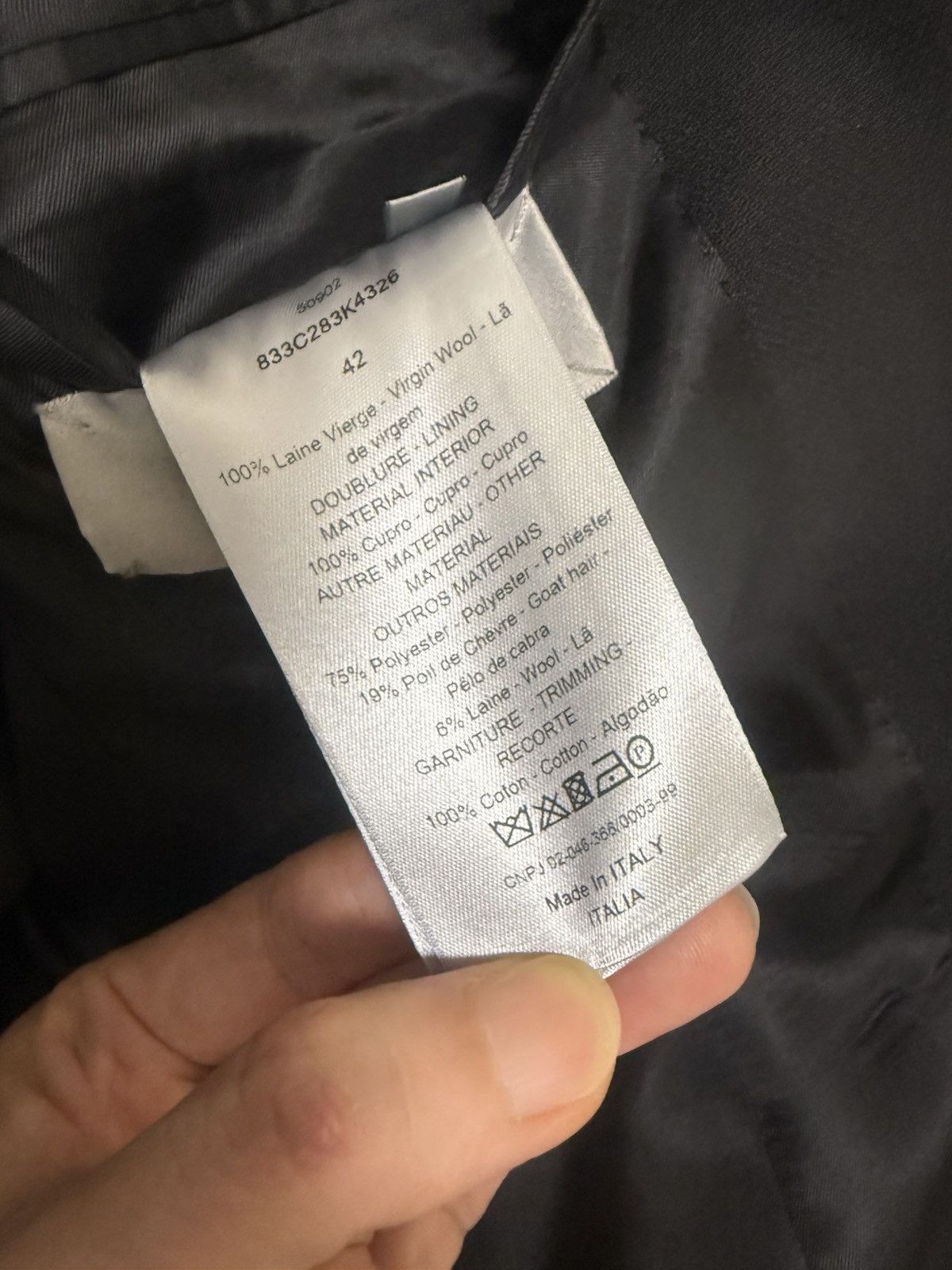 Dior Dior Homme Blazer New (catwalk FW18) Size 42R - 4 Thumbnail