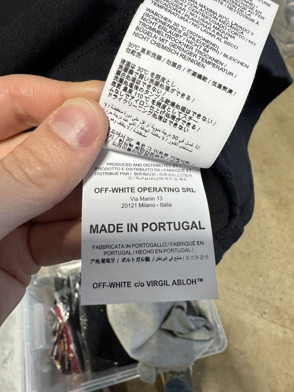 Off-White Off-white Logo Printed T-shirt NEW 475$ Size US XS / EU 42 / 0 - 5 Thumbnail