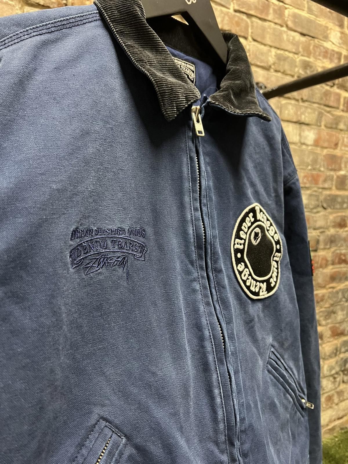 Stussy Stussy x Denim Tears Canvas Jacket Size US M / EU 48-50 / 2 - 3 Thumbnail
