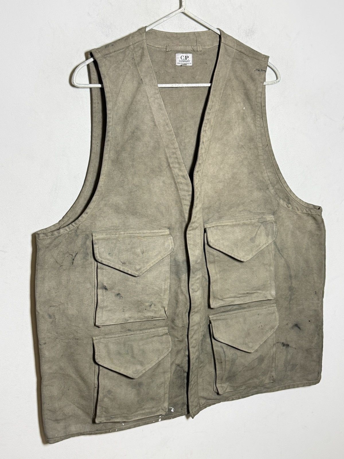 C.P. Company cp company massimo osti utility overdyed vest Size US XL / EU 56 / 4 - 6 Thumbnail