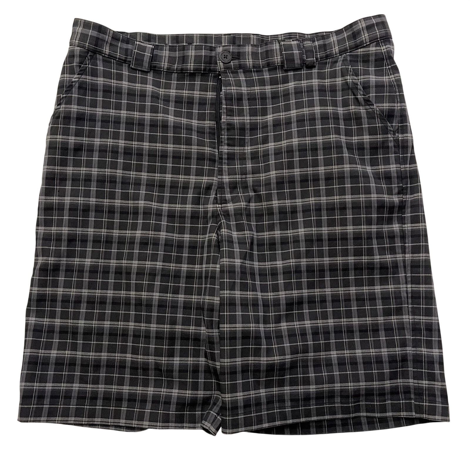 Under Armour Under Amour Gray Plaid Performance Heat gear Golf Shorts Me Size US 38 / EU 54 - 1 Thumbnail