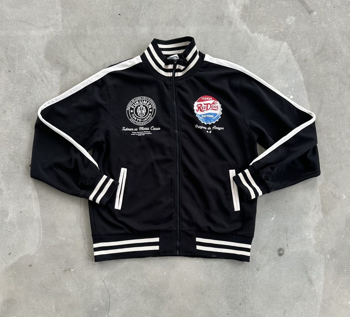 Japanese Brand × Tedman TEDMAN FUKUMEN TOKYO JAPAN SWEATER Size US L / EU 52-54 / 3 - 2 Thumbnail