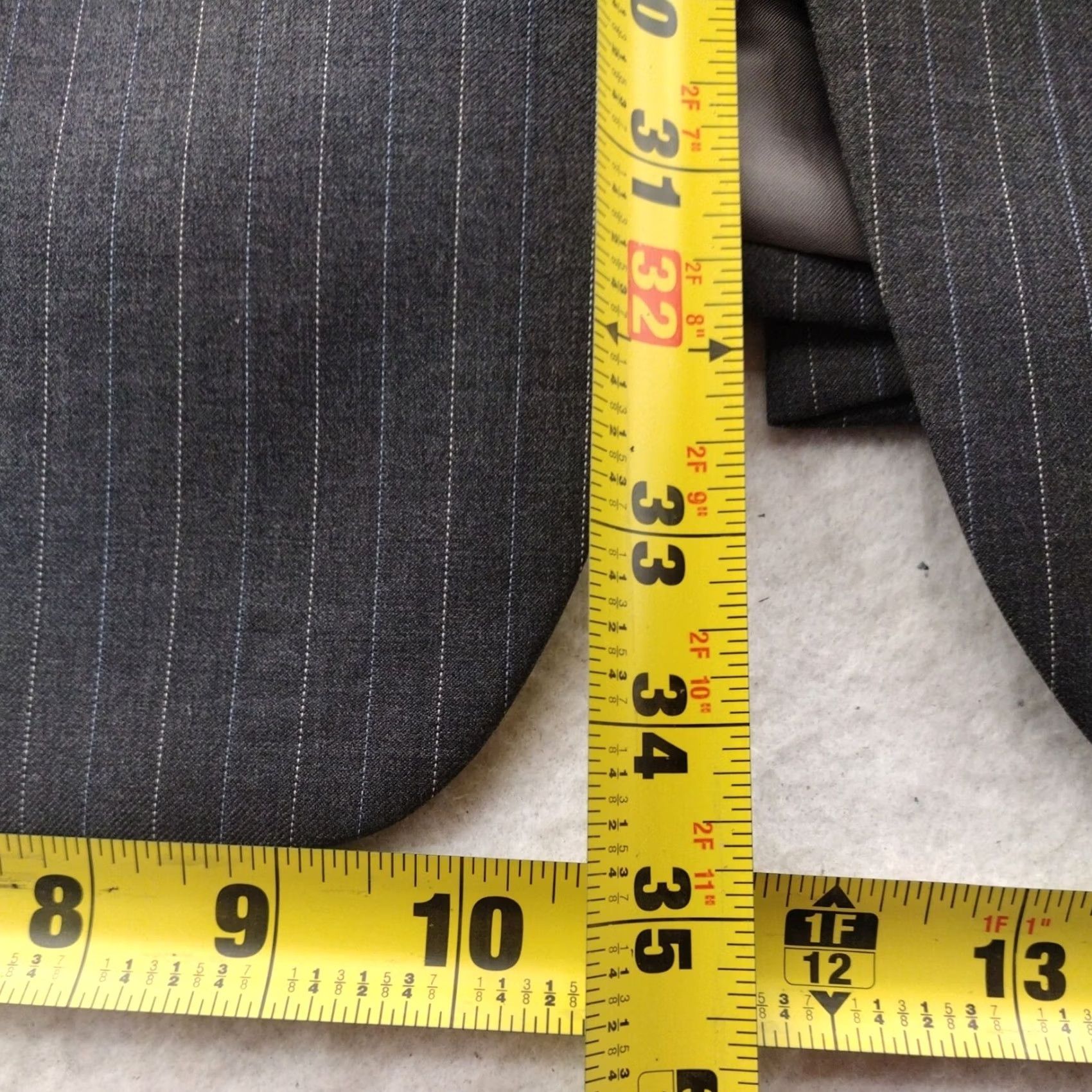 Ralph Lauren Lauren Ralph Lauren Green Label Blazer Mens 48R Gray Wool Blend Sport Coat Size 48R - 7 Thumbnail