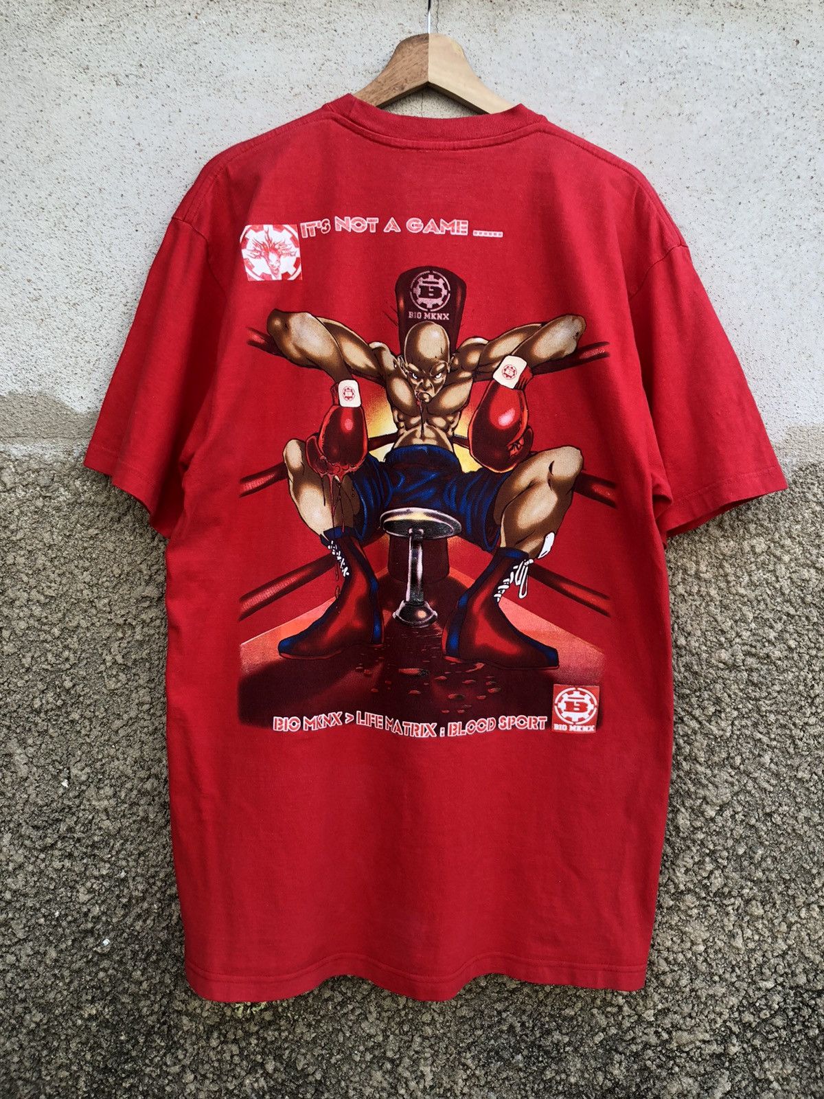 The Game × Vintage Vintage Boxing Bio MKNX Game Tshirt Size US L / EU 52-54 / 3 - 2 Thumbnail