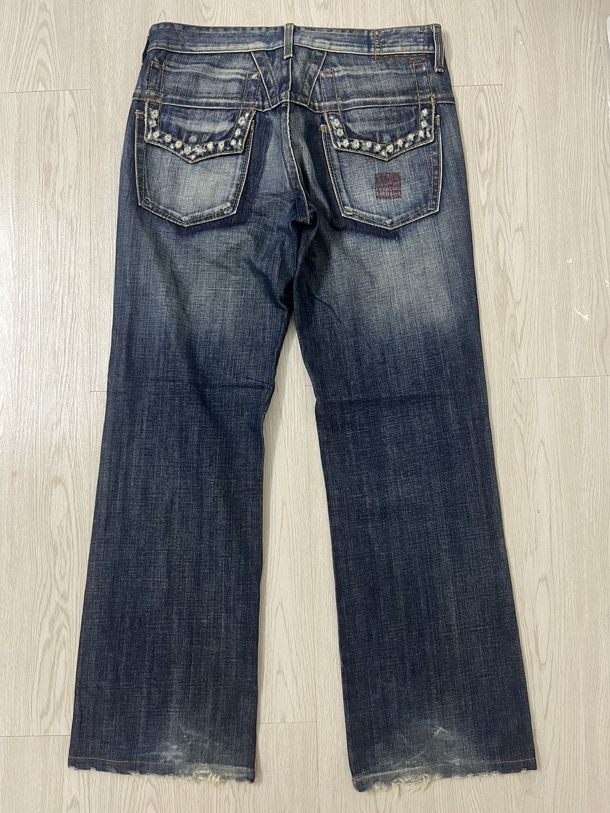 image of Marithe Francois Girbaud Vintage Marithé Francois Girbaud Baggy Jeans in Denim, Men's (Size 34)