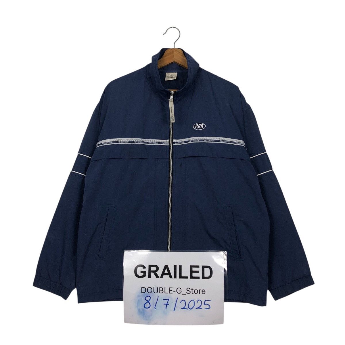 📌Vintage Sportswear Bomber Jacket RRR Recorder by Asics