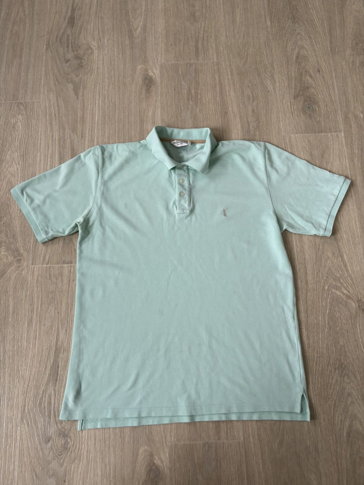 Vintage × Yves Saint Laurent Vintage YSL polo Y2K Size US L / EU 52-54 / 3 - 2 Thumbnail