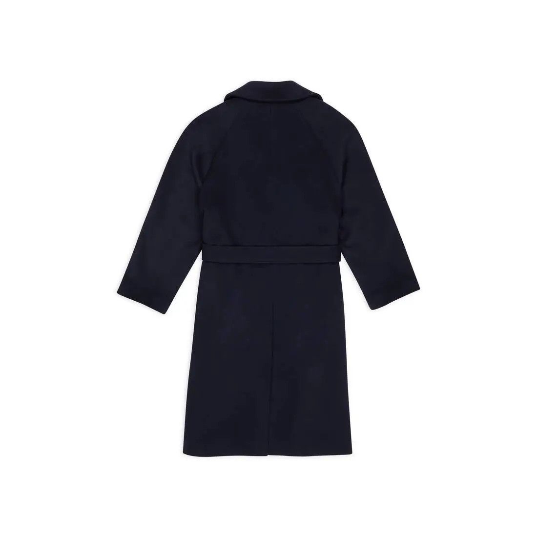 Balenciaga o1tr1nto1025 Raglan Coat in Navy Blue Size US S / EU 44-46 / 1 - 6 Thumbnail