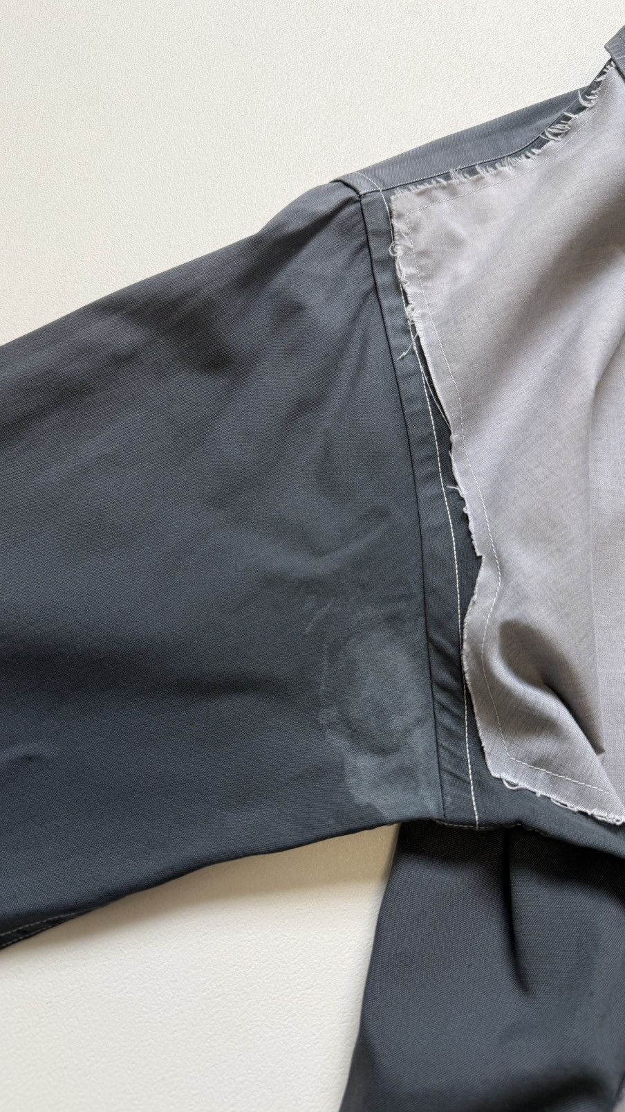 Maison Margiela S/S 04 ⓪ ① ⓪ Thrashed Artisanal Reworked Shirt Size US M / EU 48-50 / 2 - 7 Thumbnail