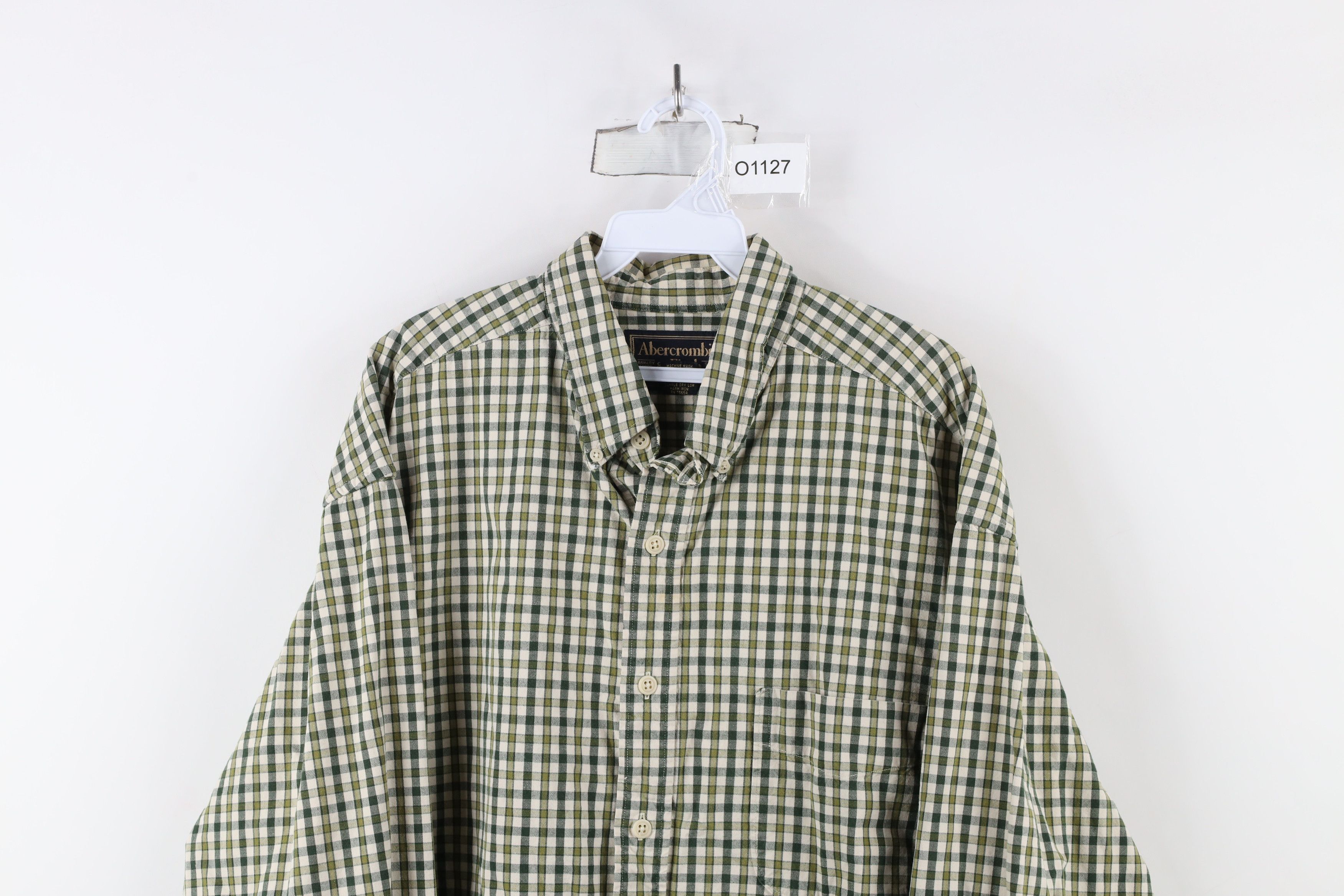 Abercrombie & Fitch × Vintage Vintage 90s Abercrombie & Fitch Baggy Fit Button Down Shirt Size US L / EU 52-54 / 3 - 2 Thumbnail