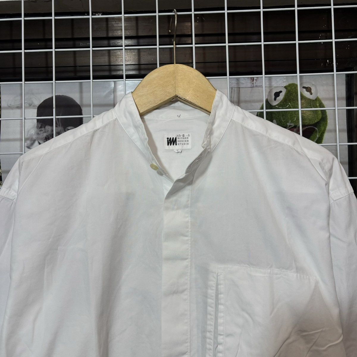 Designer × Issey Miyake Issey miyake white shirt Size US L / EU 52-54 / 3 - 2 Thumbnail