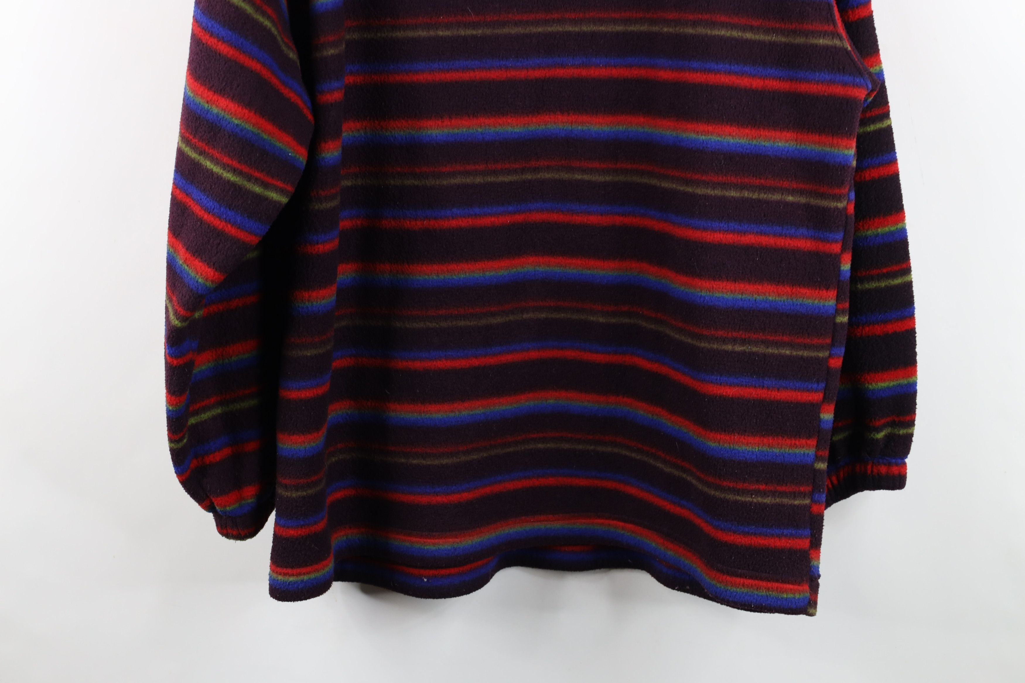 Vintage Vintage 90s Streetwear Baggy Fit Fleece Hoodie Sweatshirt Size US XL / EU 56 / 4 - 13 Thumbnail