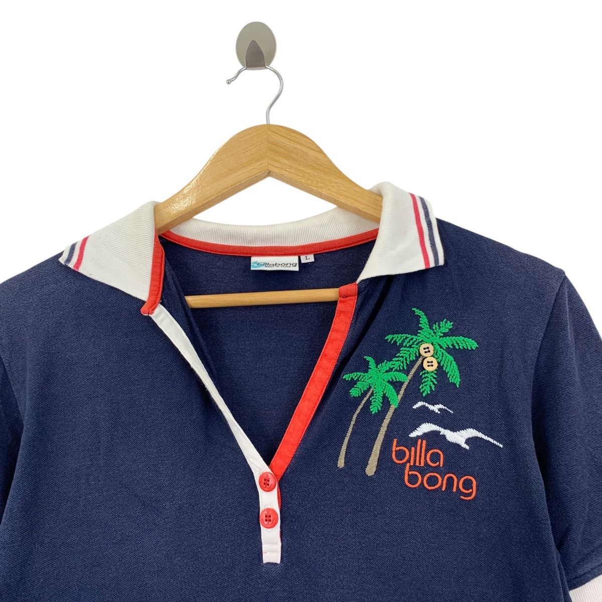 Billabong BILLABONG SURF HAWAII Embossed Logo Long Tee Shirt Top Size L / US 10 / IT 46 - 4 Thumbnail