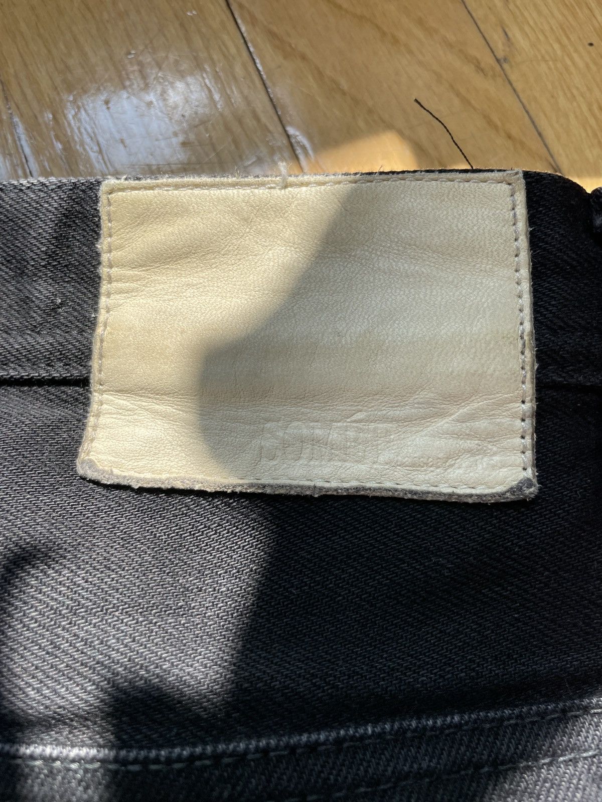 SOMET Somet 005 Raw Denim Black x White Size US 30 / EU 46 - 5 Thumbnail
