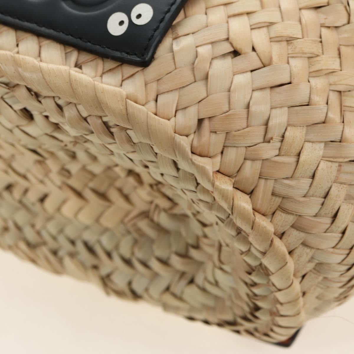 Loewe LOEWE Studio Ghibli Collaboration Hand Bag Raffia Beige Auth Size ONE SIZE - 15 Thumbnail