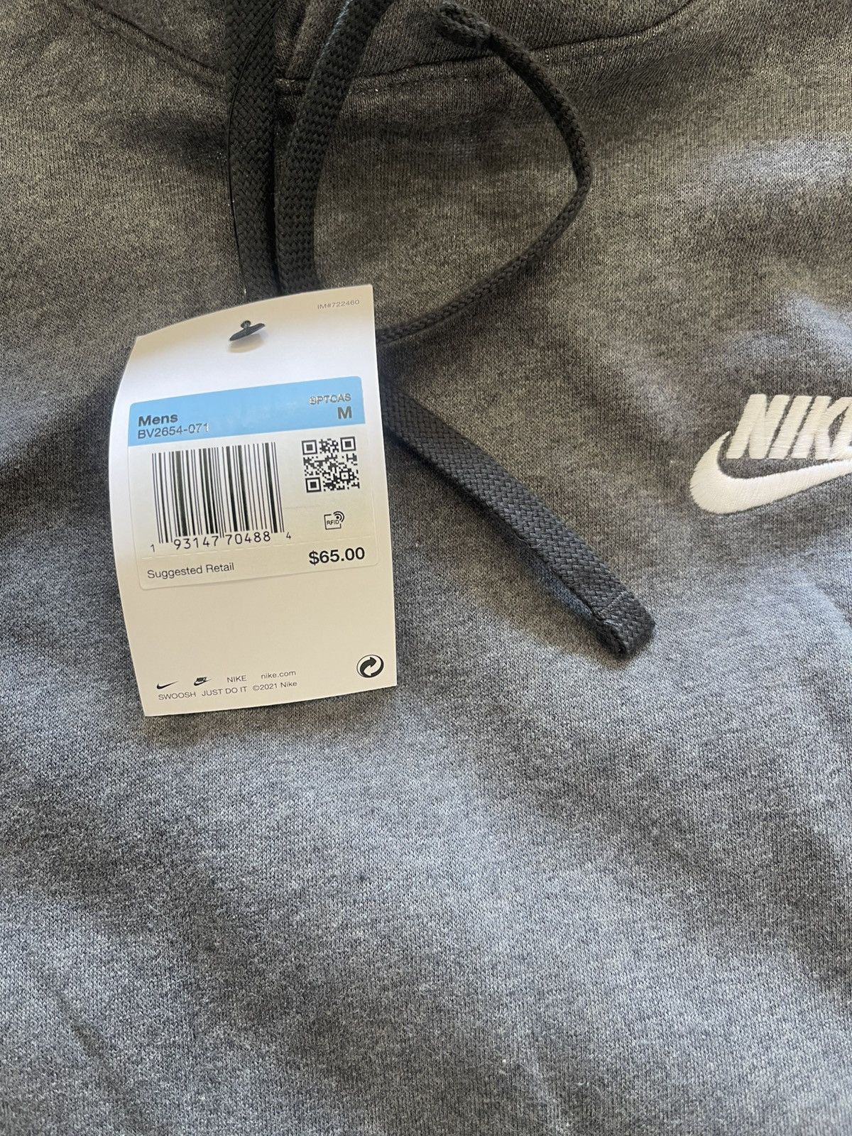 Nike Grey Nike Hoodie Size US M / EU 48-50 / 2 - 3 Thumbnail